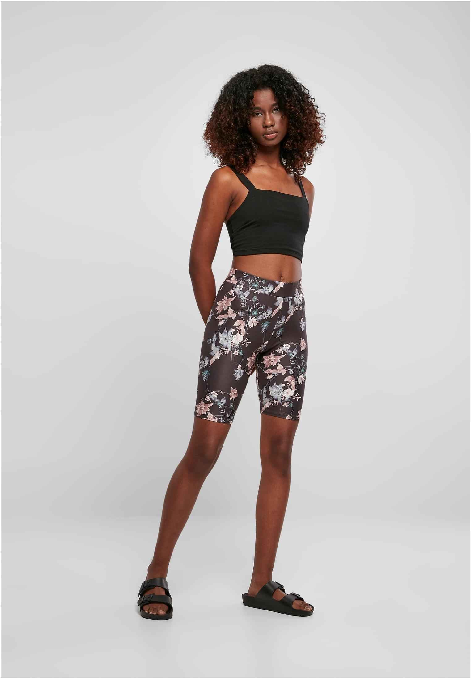 Urban Classics Pantaloncini Soft AOP Cycle blacksoftflower