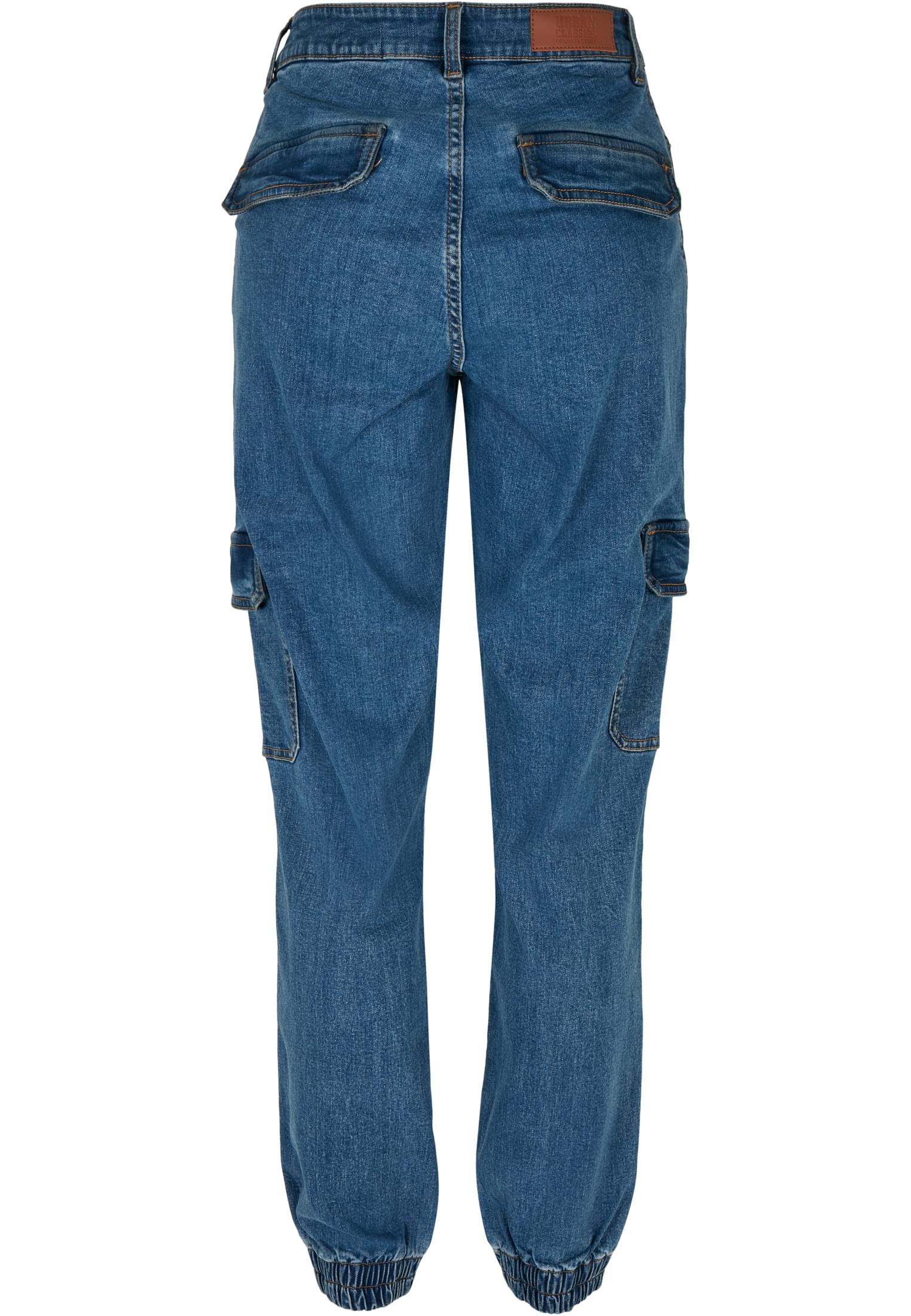 Urban Classics Pantaloni Essentials Stretch Cargo clearblue washed