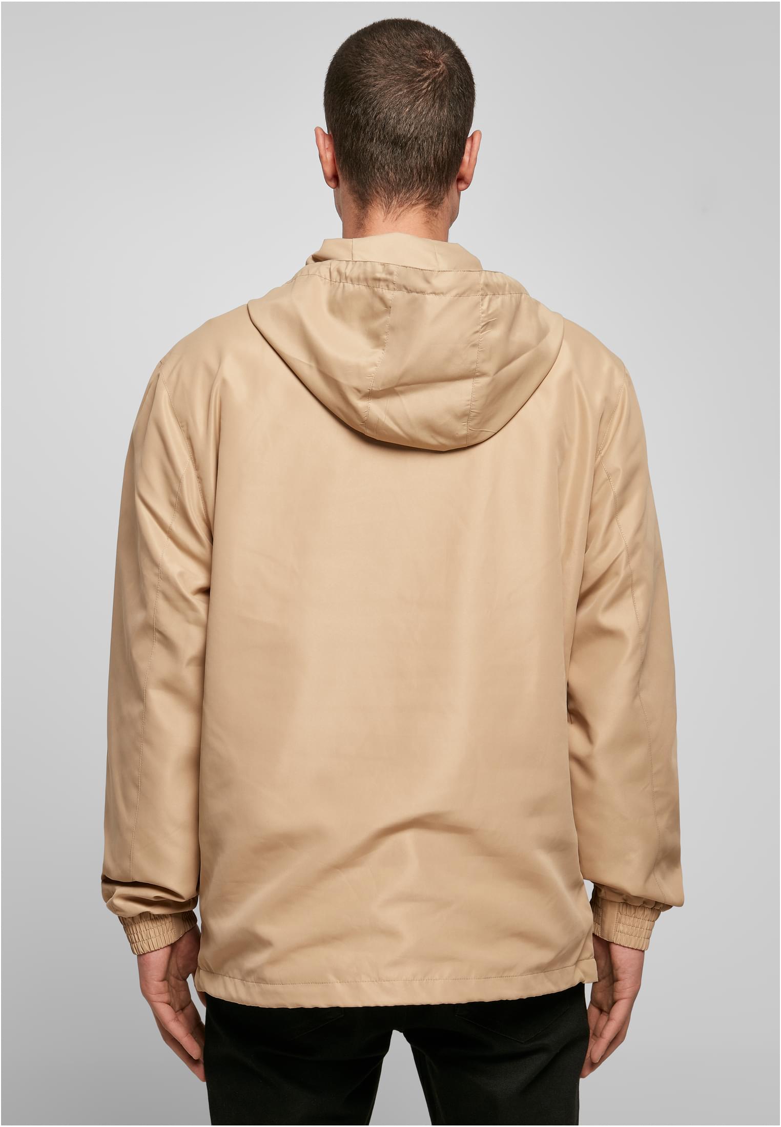 Urban Classics Giacca Essentials Basic Pull Over unionbeige