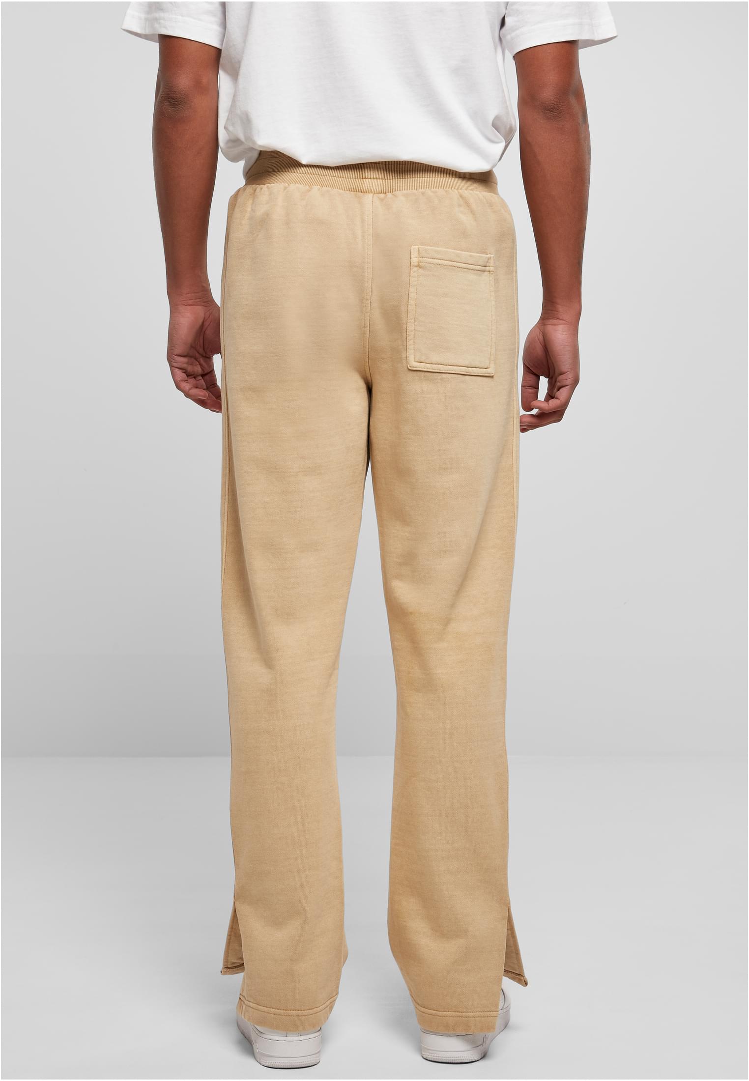 Urban Classics Pantaloni della tuta Heavy Terry Garment Dye Slit unionbeige