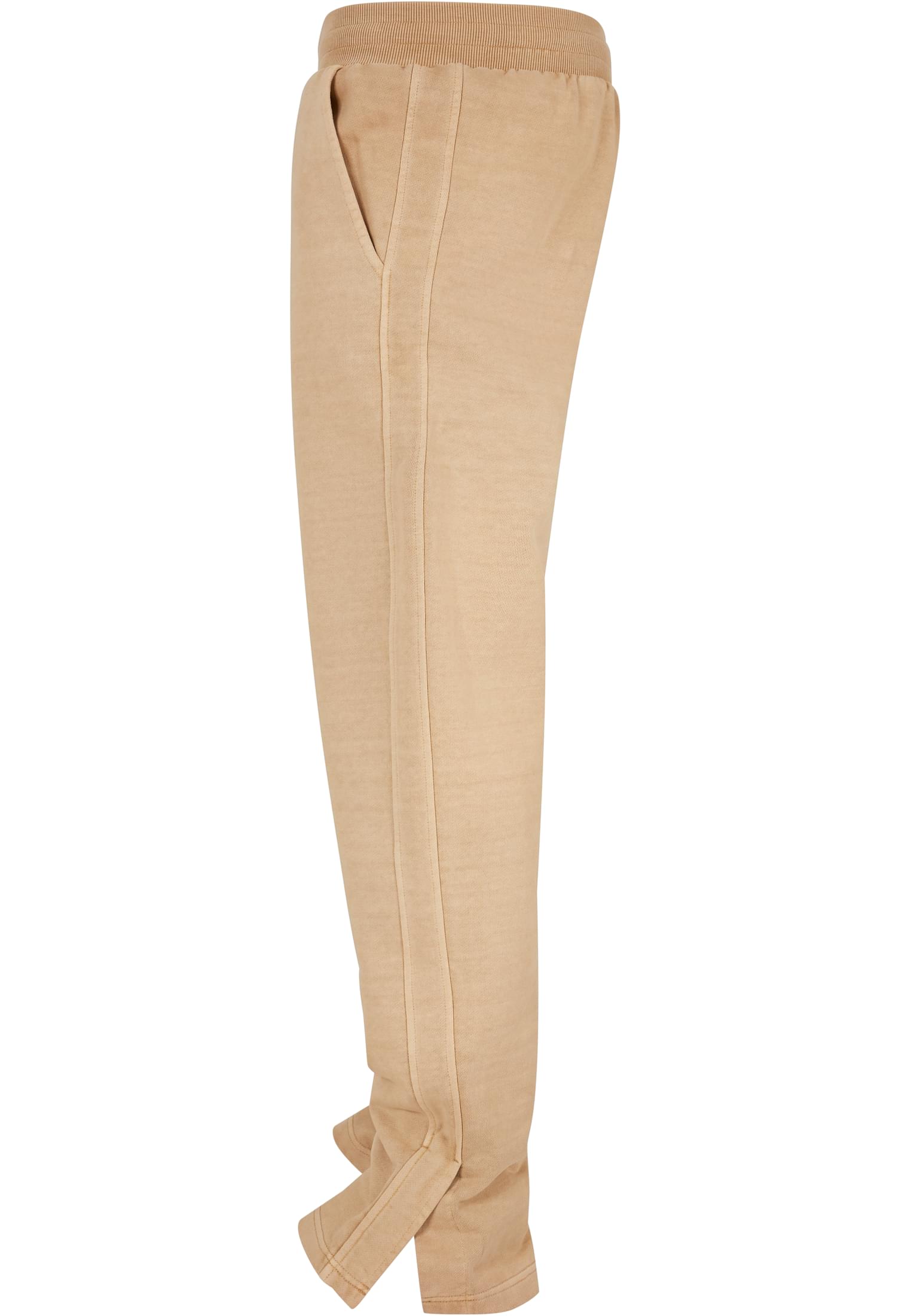 Urban Classics Pantaloni della tuta Heavy Terry Garment Dye Slit unionbeige