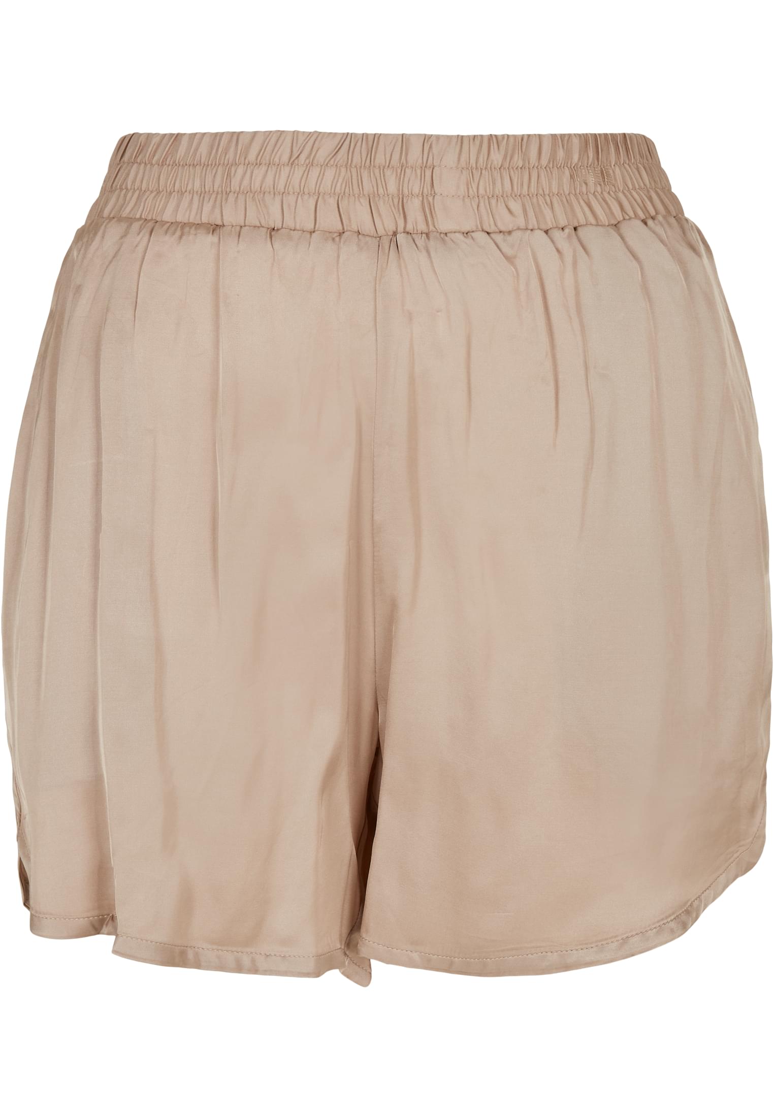 Urban Classics Pantaloncini Viscose Satin Resort softtaupe