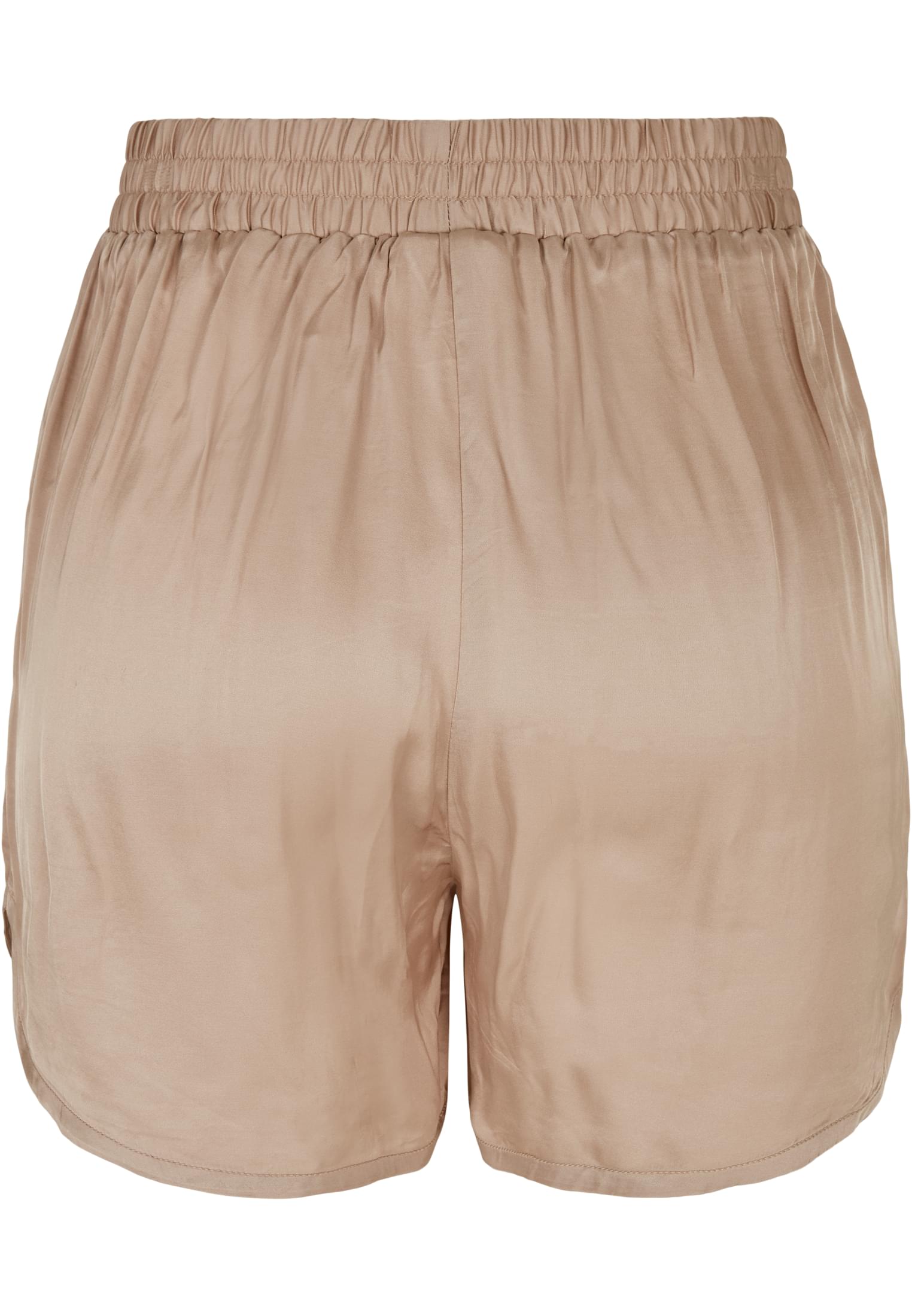Urban Classics Pantaloncini Viscose Satin Resort softtaupe
