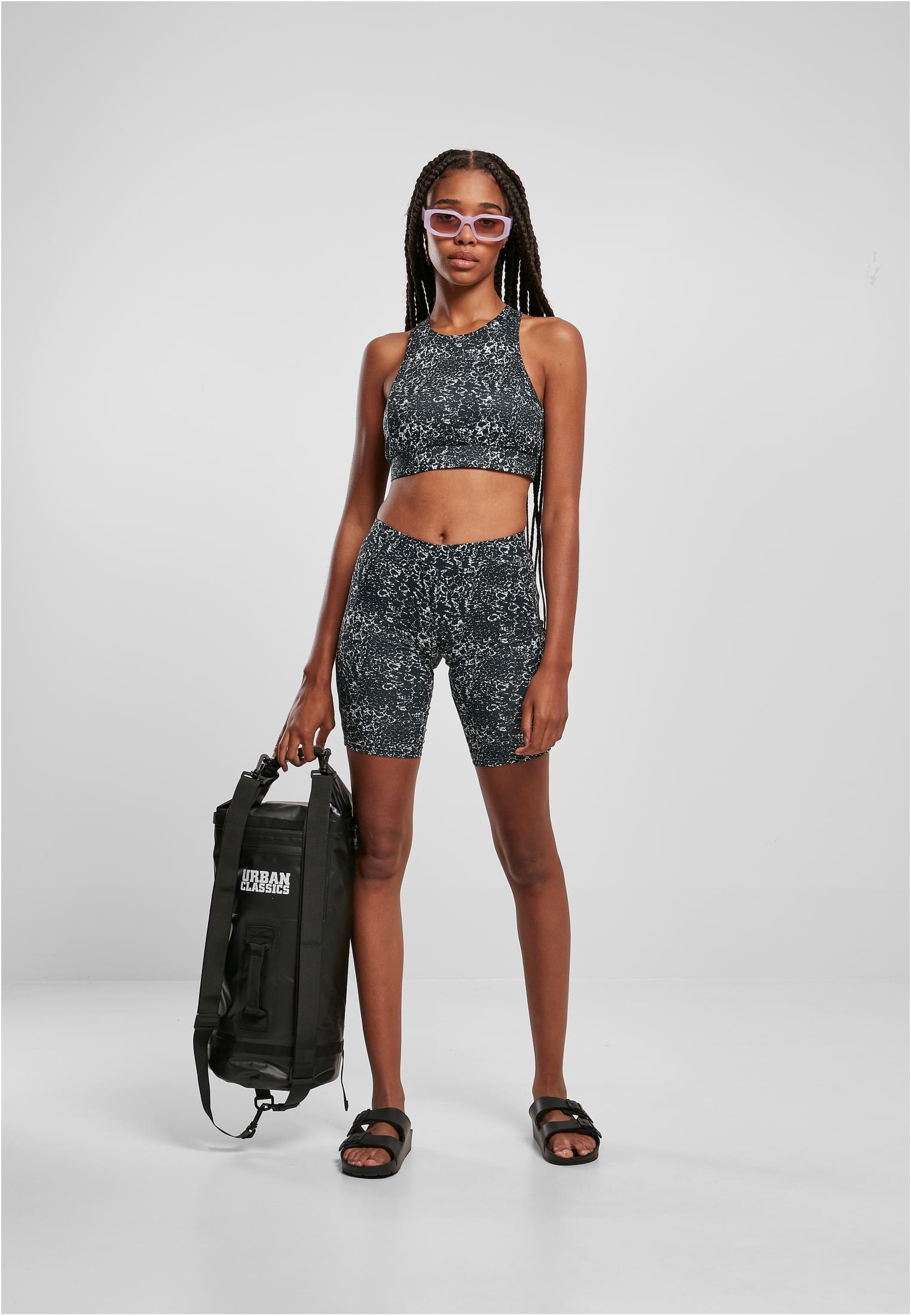 Urban Classics Pantaloncini Tie Dye High Waist Cycle