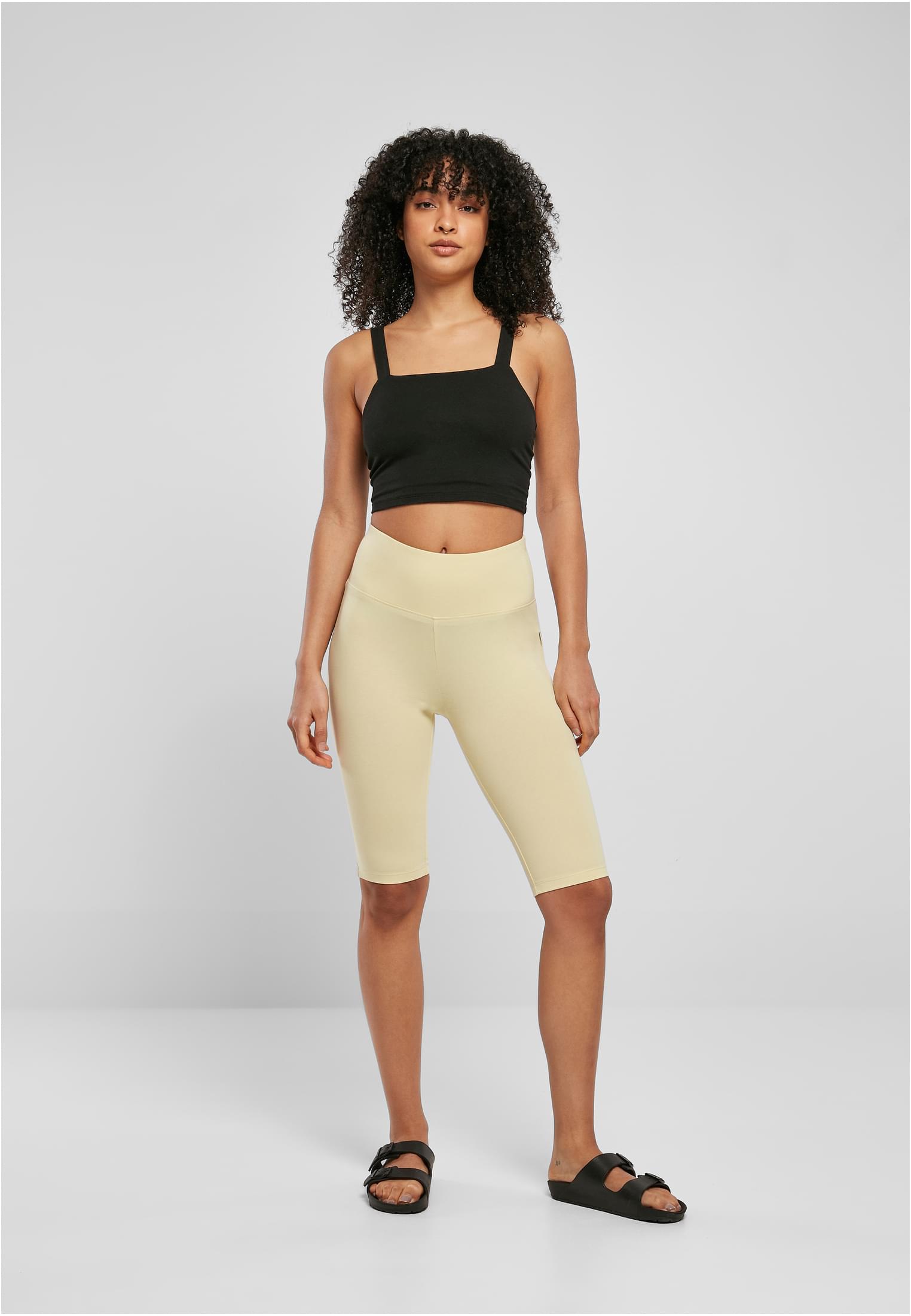 UC Ladies Pantaloncini Essentials Stretch Cycle softyellow