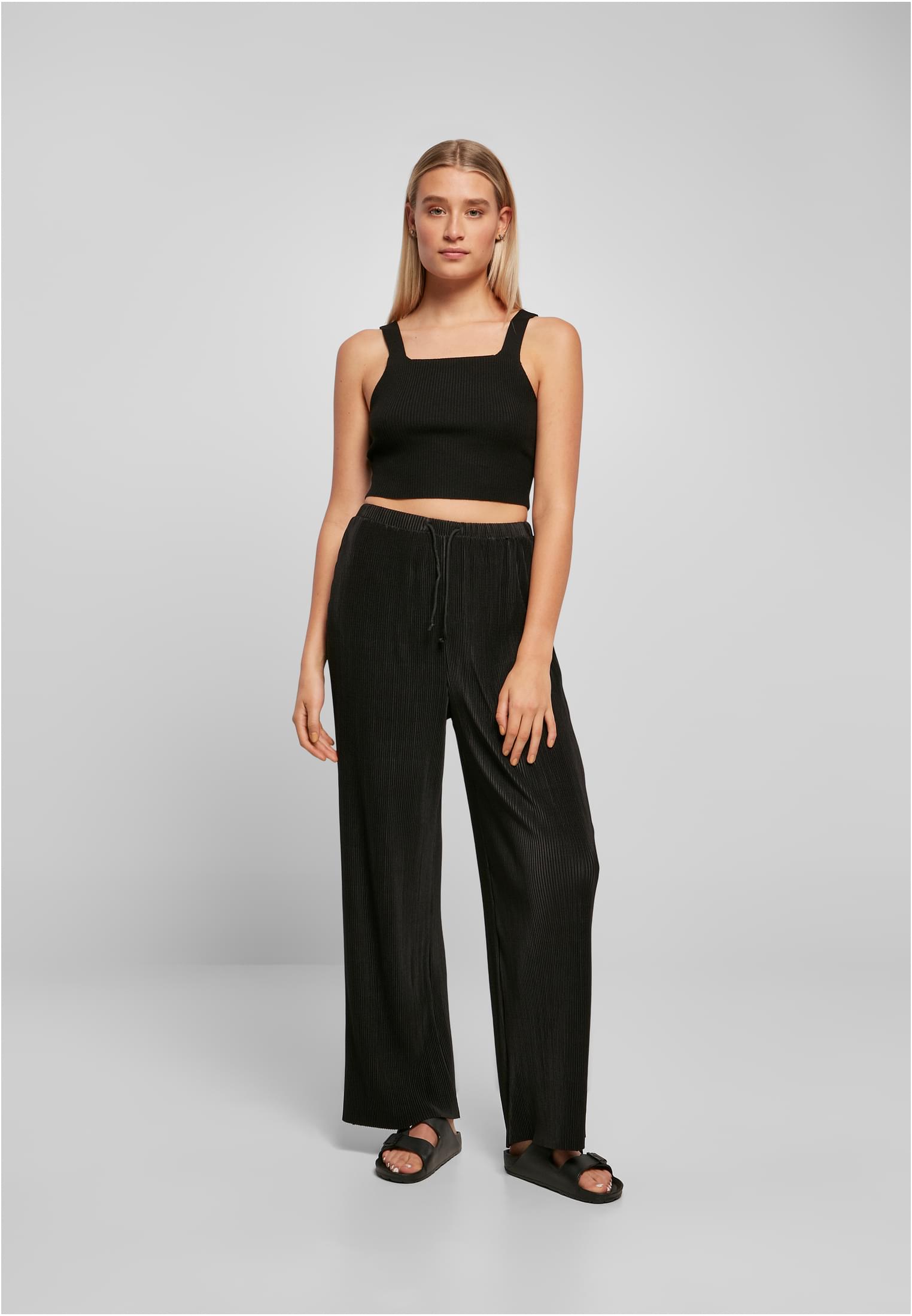 UC Ladies Pantaloni Plisse