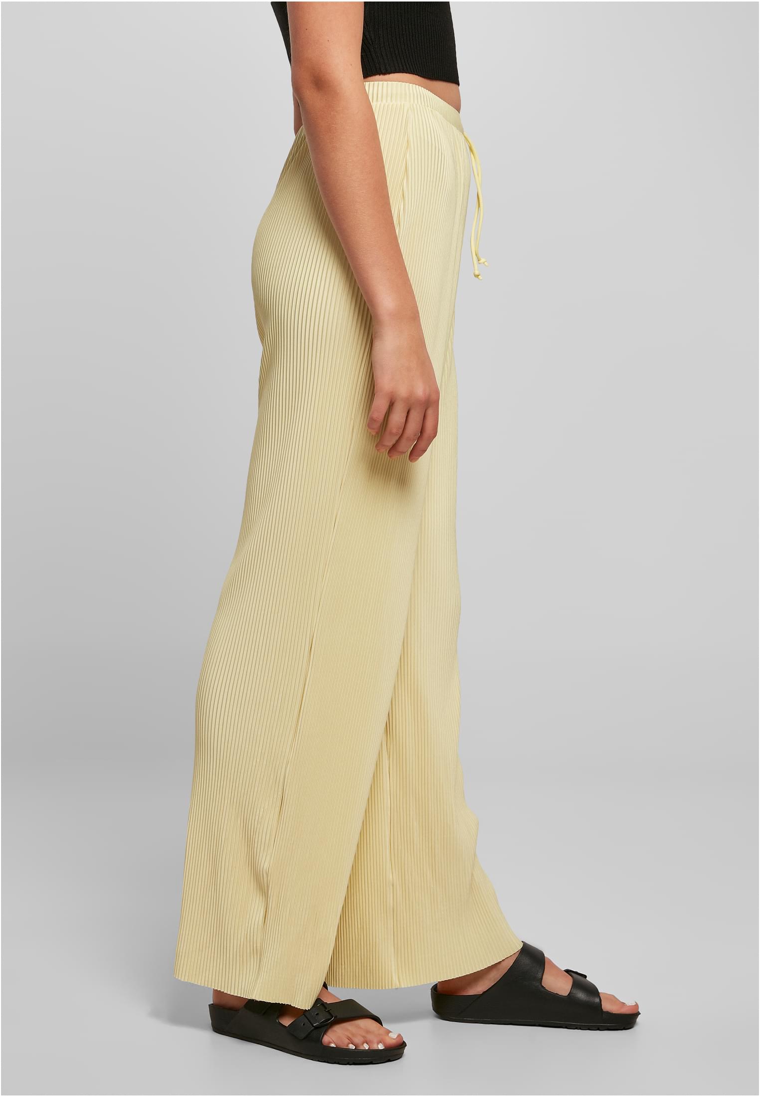 Urban Classics Pantaloni Plisse softyellow