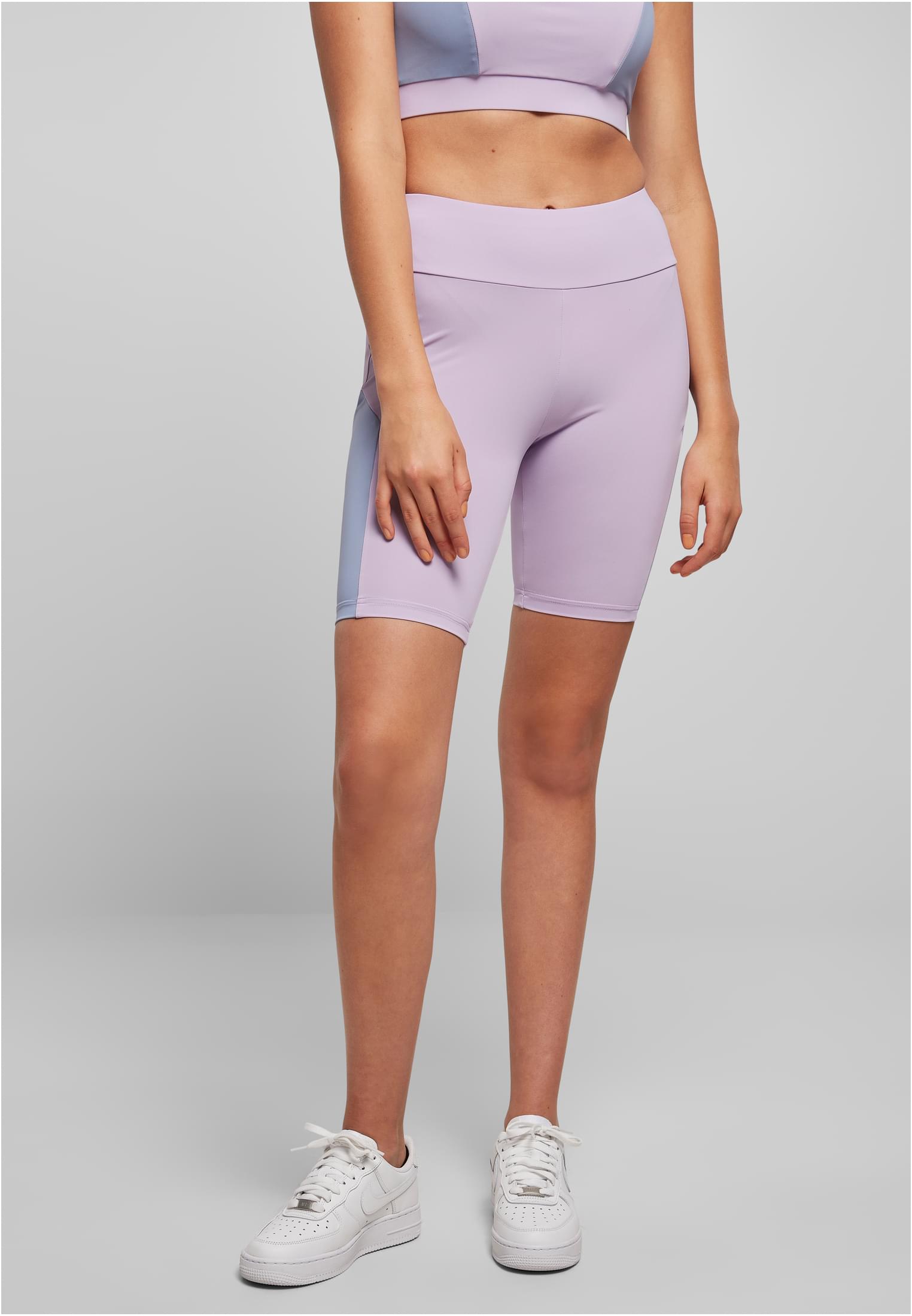 Urban Classics Pantaloncini Color Block Cycle lilac/violablue