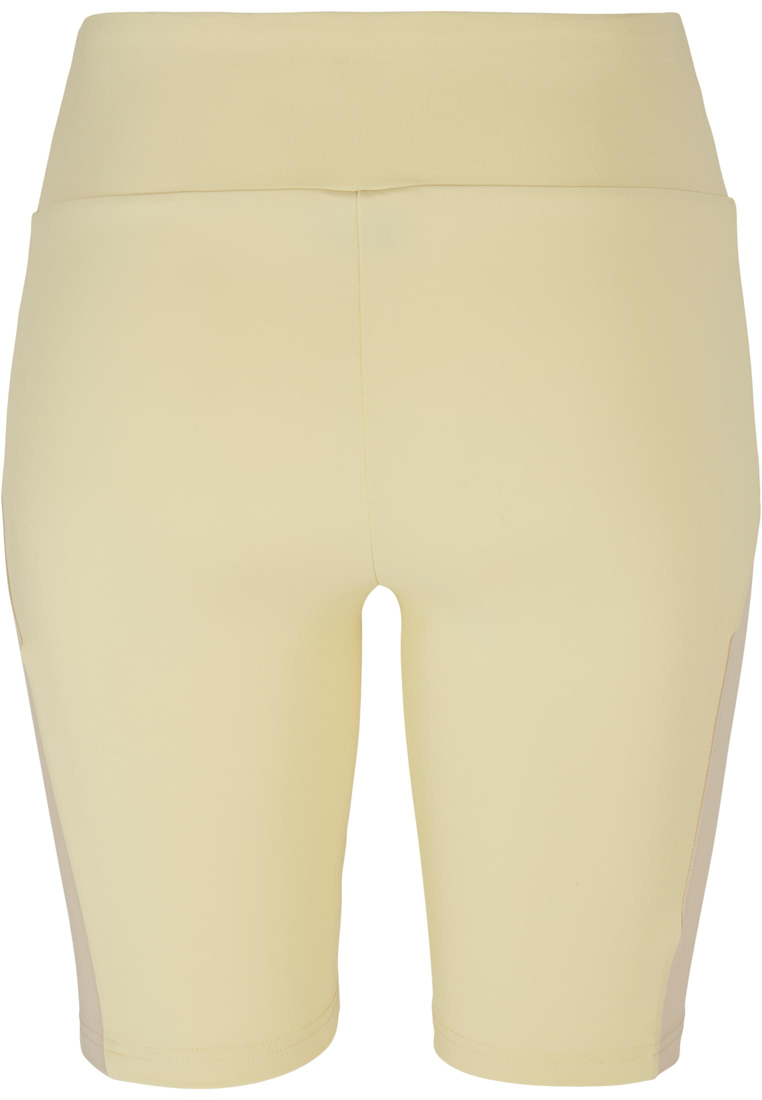 UC Ladies Pantaloncini Color Block Cycle softyellow/softseagrass
