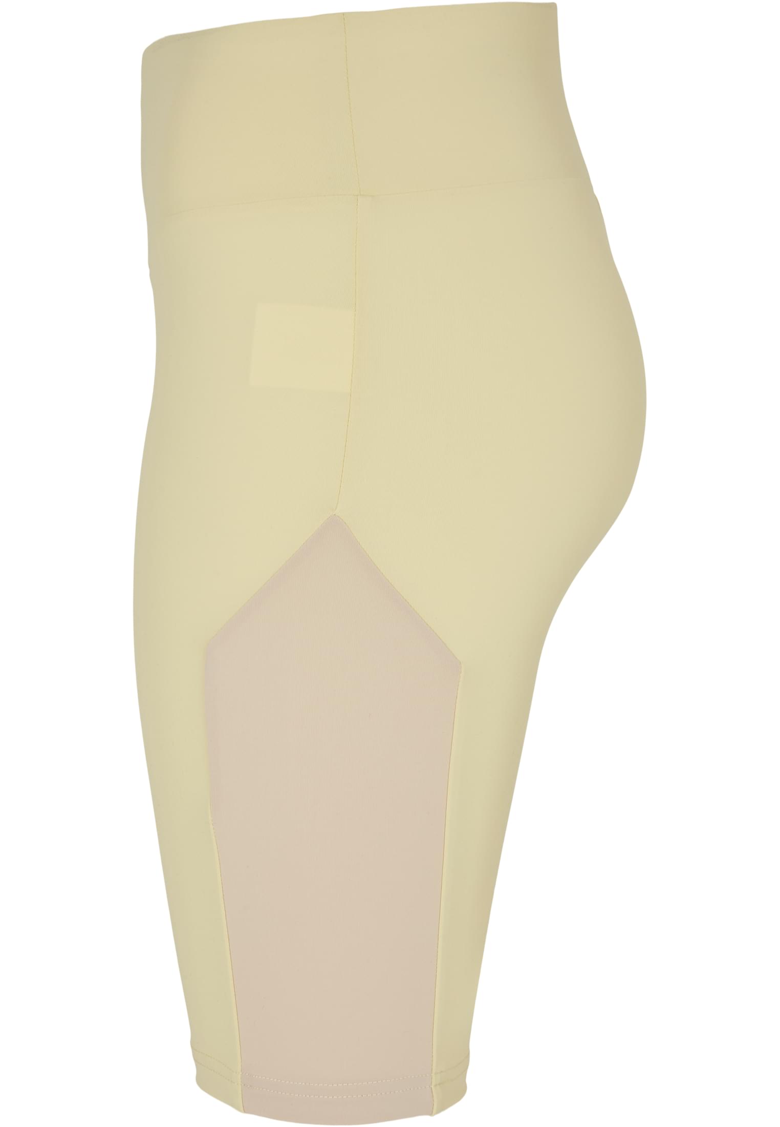 UC Ladies Pantaloncini Color Block Cycle softyellow/softseagrass