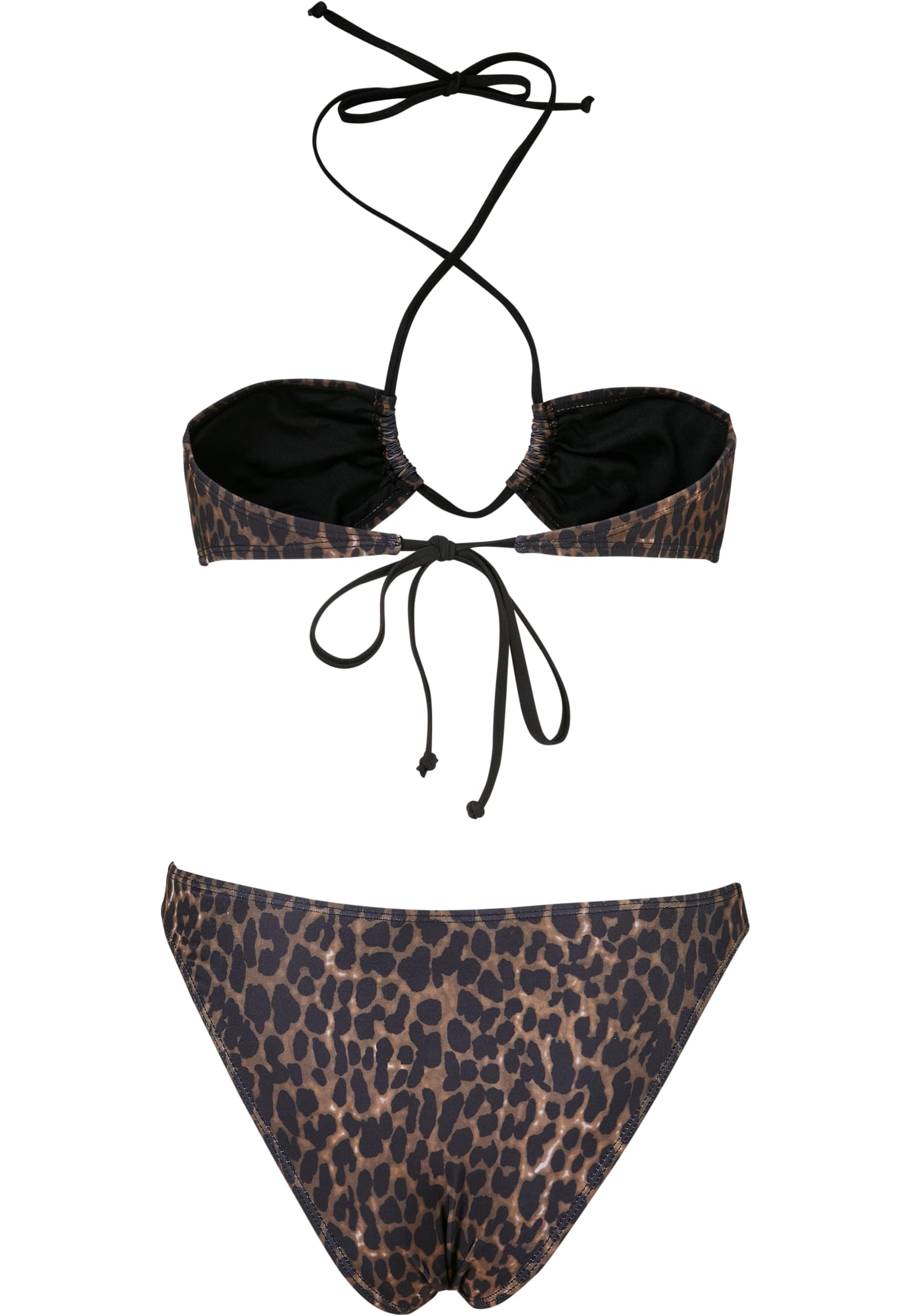 Urban Classics Bikini AOP Hot brownleo