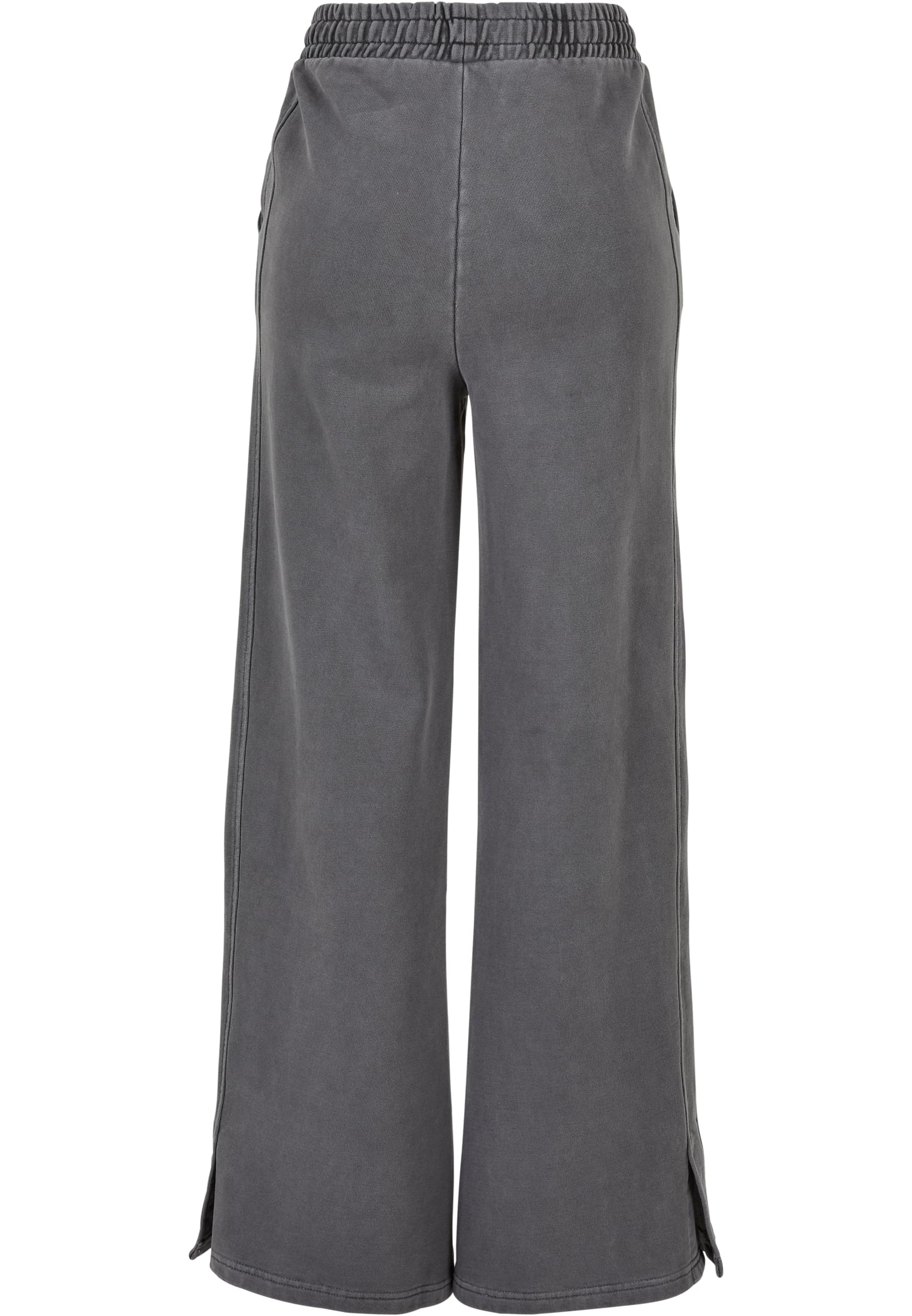 Urban Classics Pantaloni Heavy Terry Garment Dye Slit darkshadow