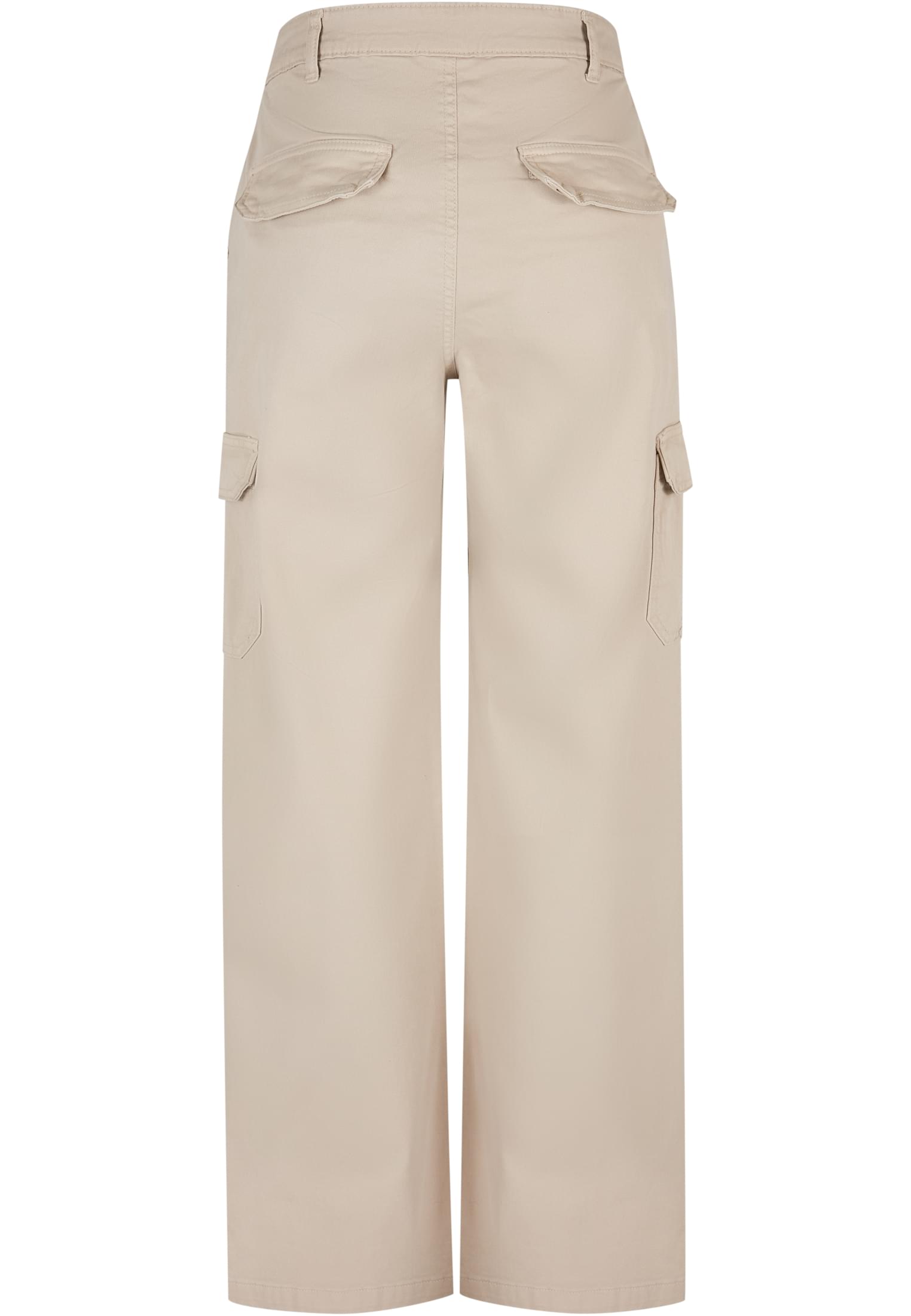 Urban Classics Pantaloni High Waist Straight Cargo softseagrass