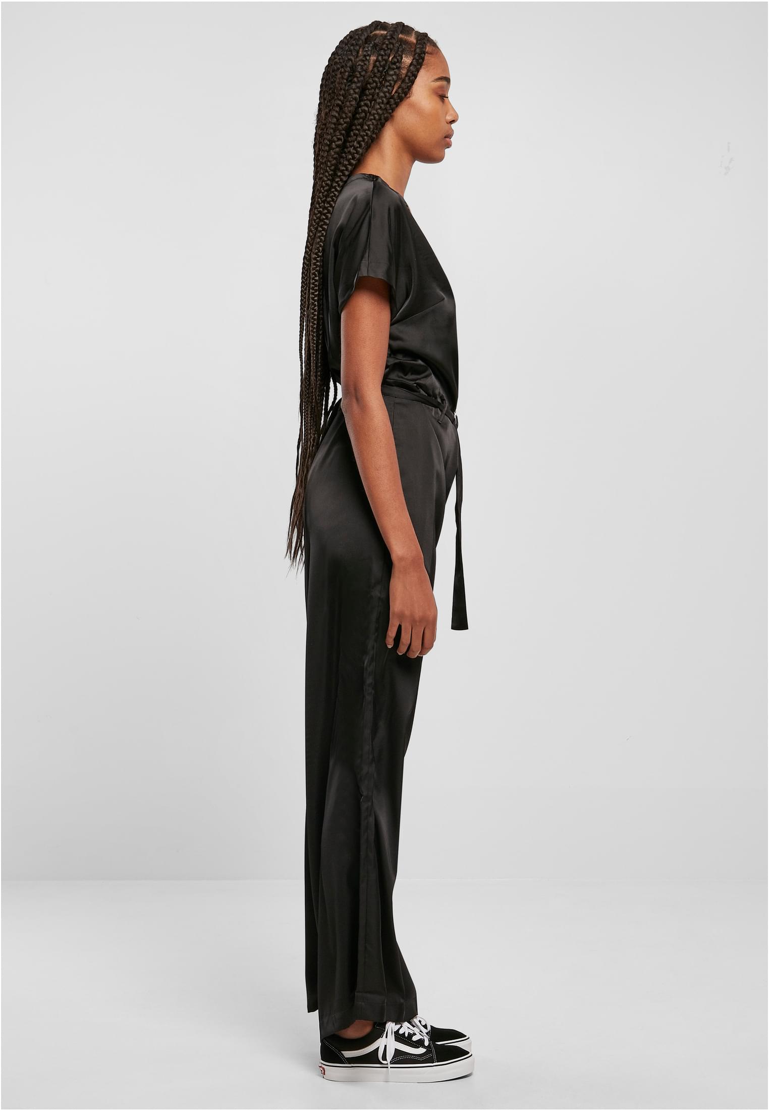 Urban Classics Cintura Satin Wide Leg Jumpsuit