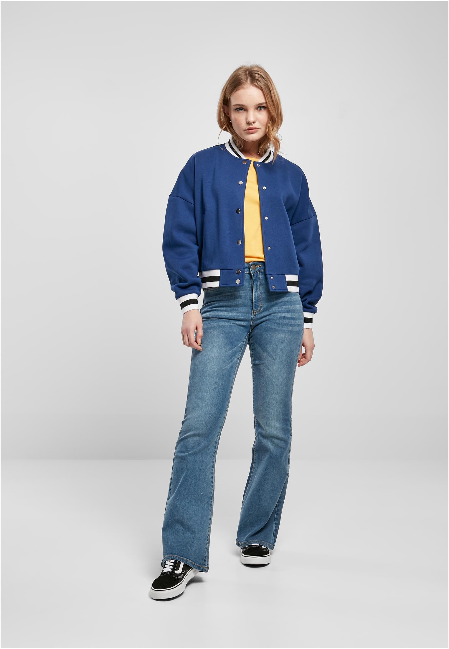 Urban Classics Giacca Oversized College Sweat spaceblue