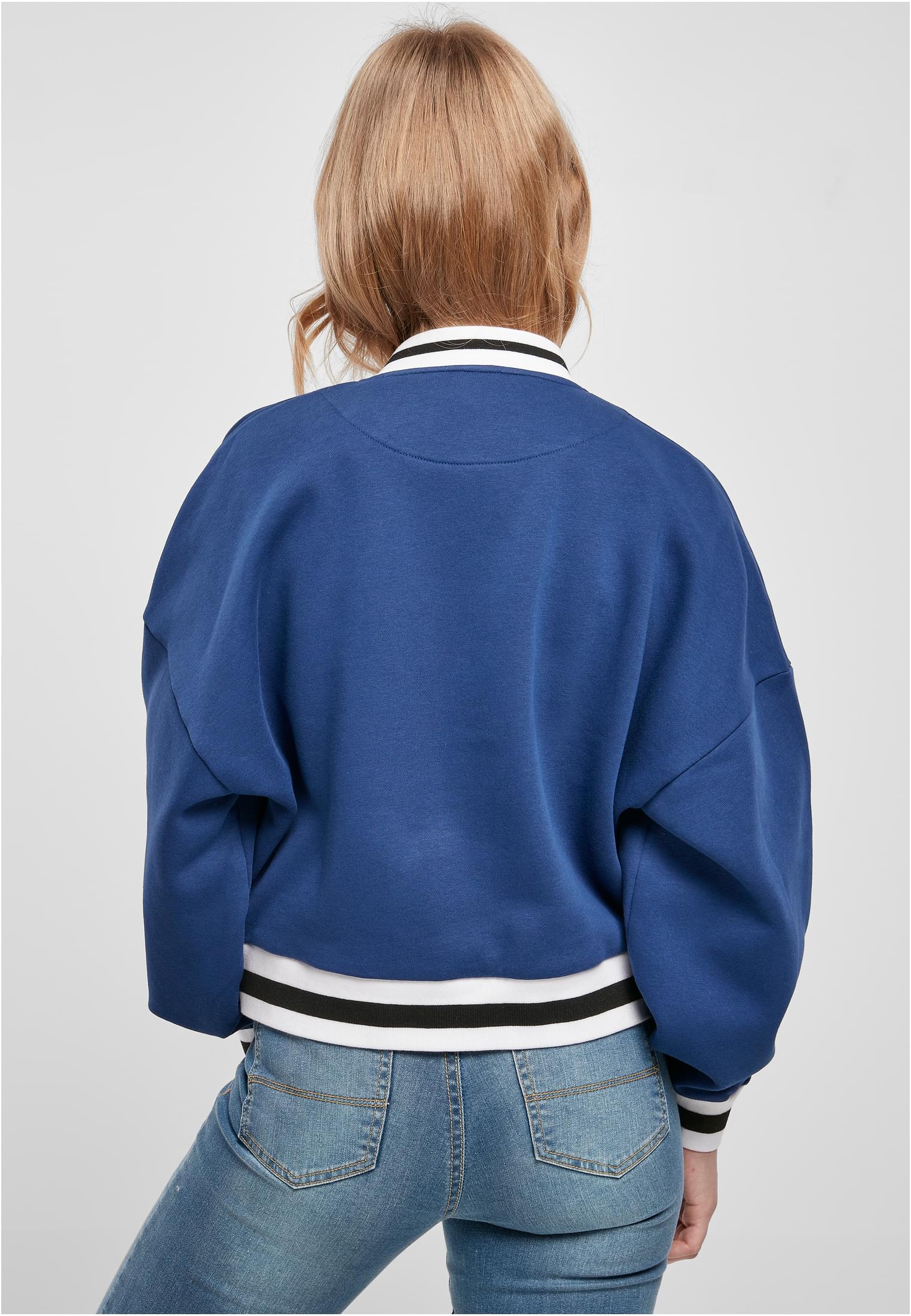 Urban Classics Giacca Oversized College Sweat spaceblue