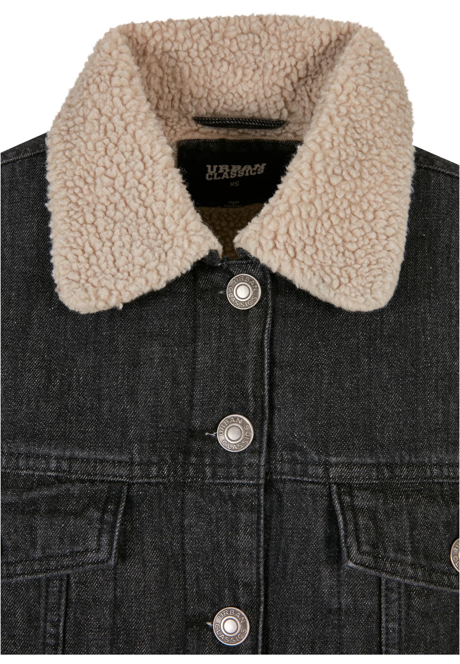 Urban Classics Giacca Oversized Sherpa washed