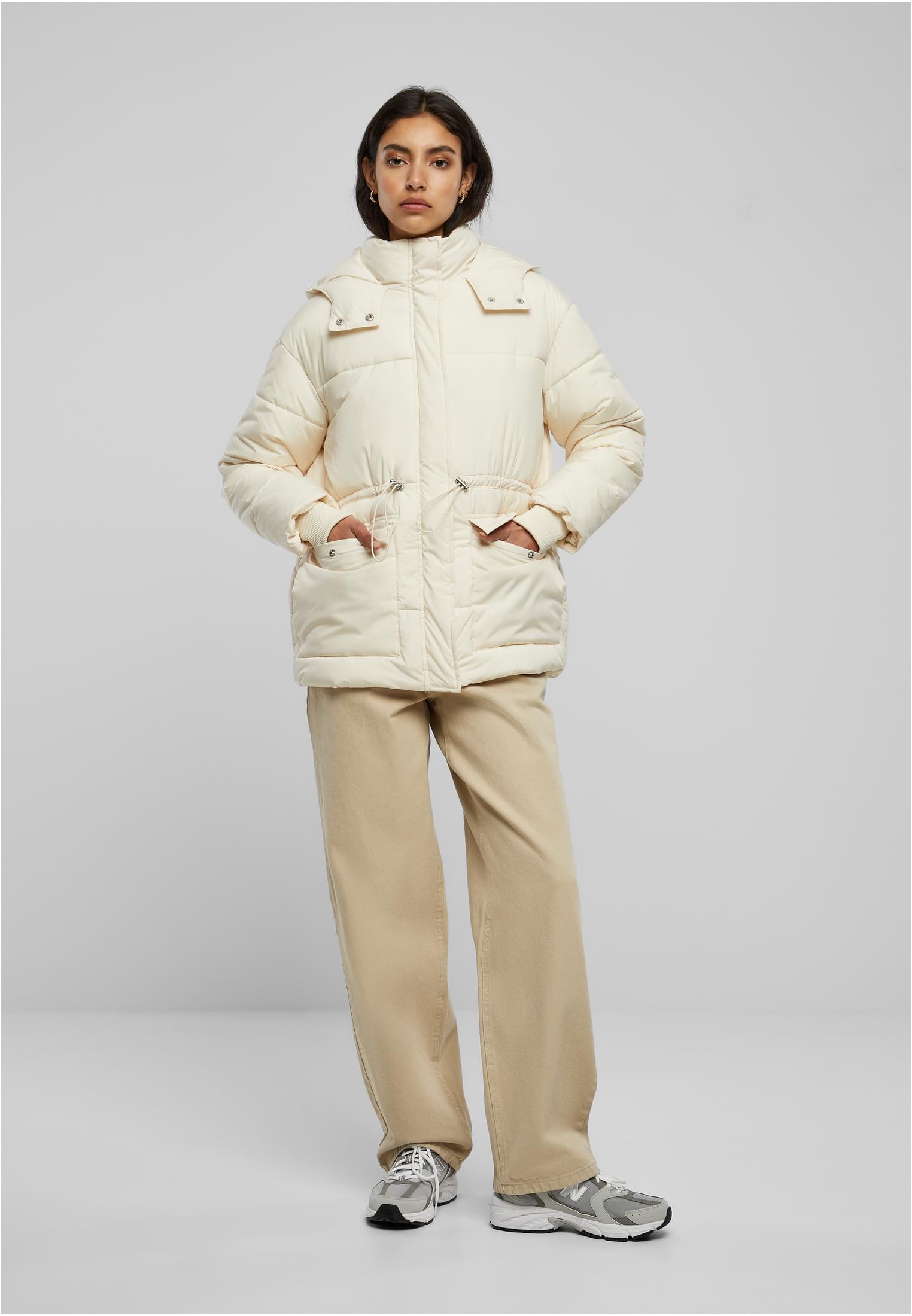 Urban Classics Giacca Waisted whitesand