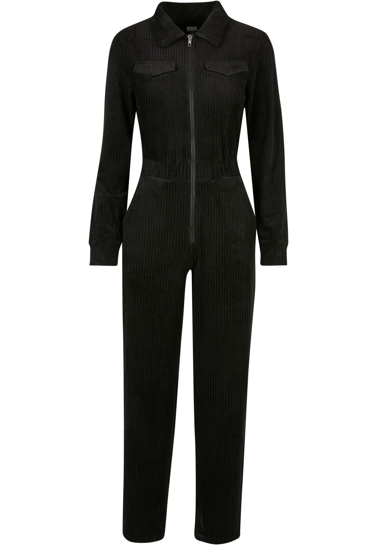 Ladies Velvet Rib Boiler Suit-TB5096