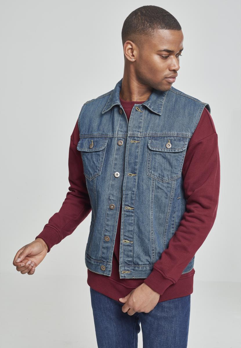 Denim Vest-TB514