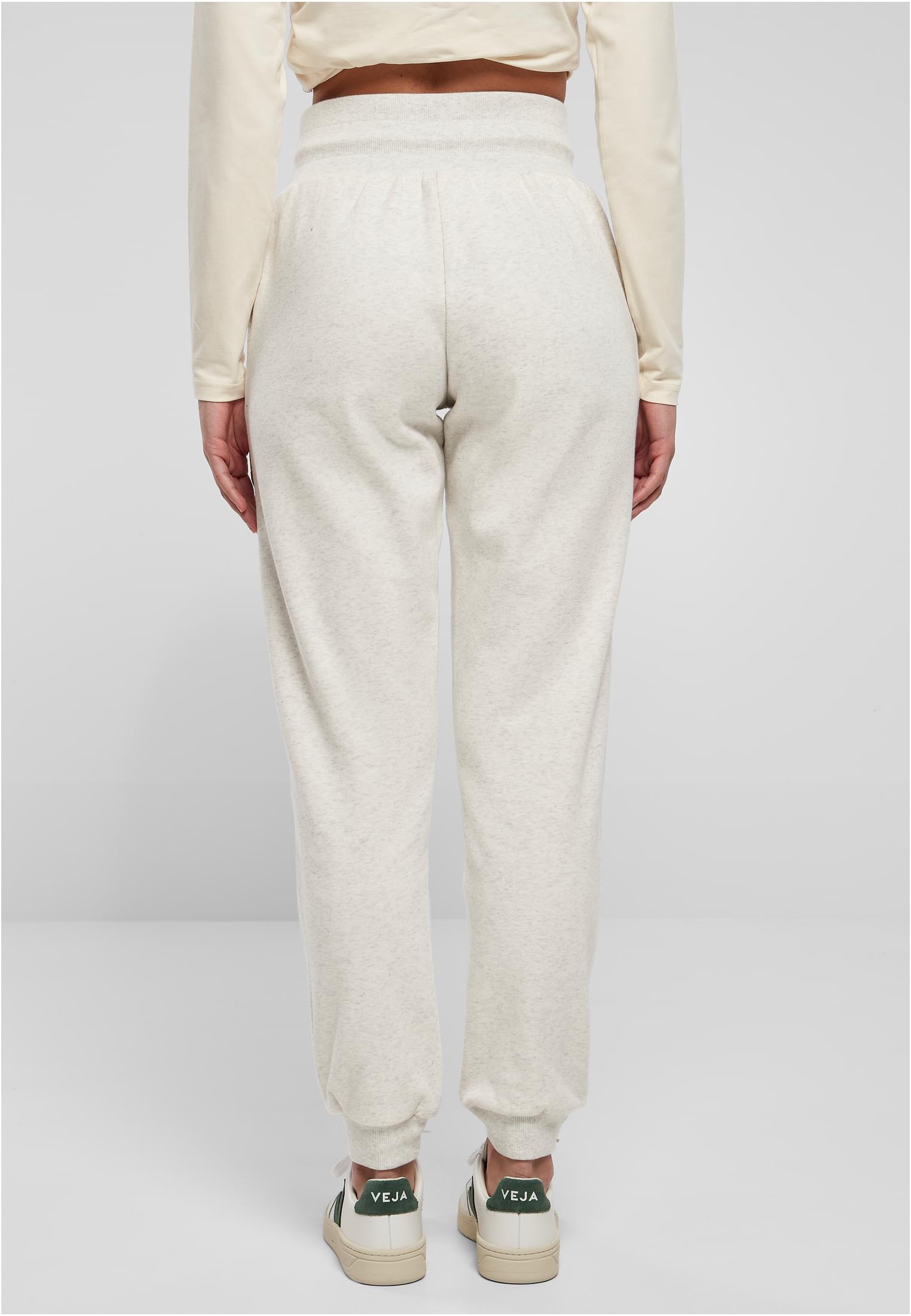 Urban Classics Pantaloni High Waist Color Sweat lightgrey