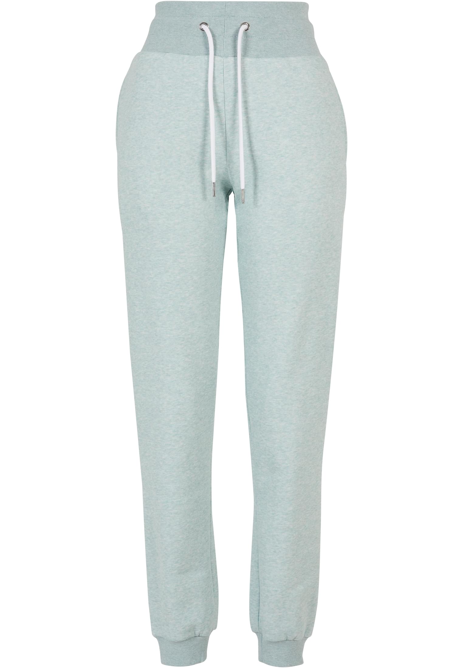 Urban Classics Pantaloni High Waist Color Sweat salvia