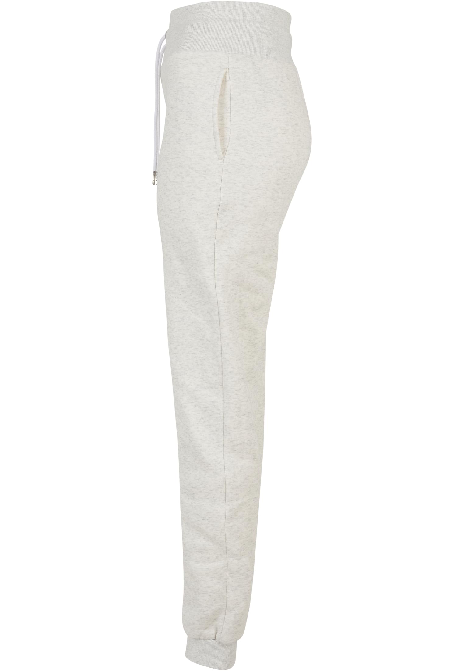 Urban Classics Pantaloni High Waist Color Sweat lightgrey