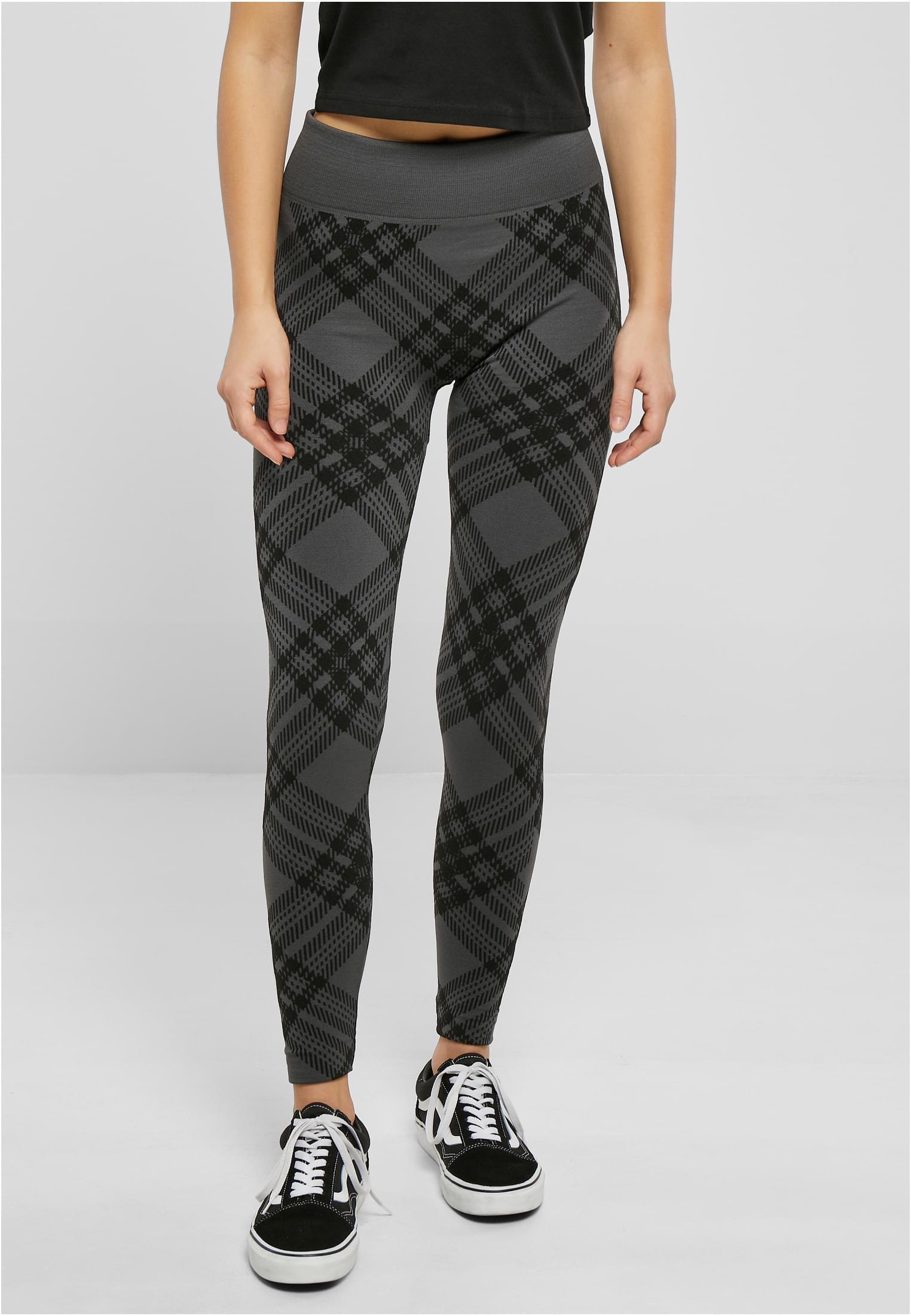 UC Ladies Leggings Seamless Heritage asphaltcheck S/M