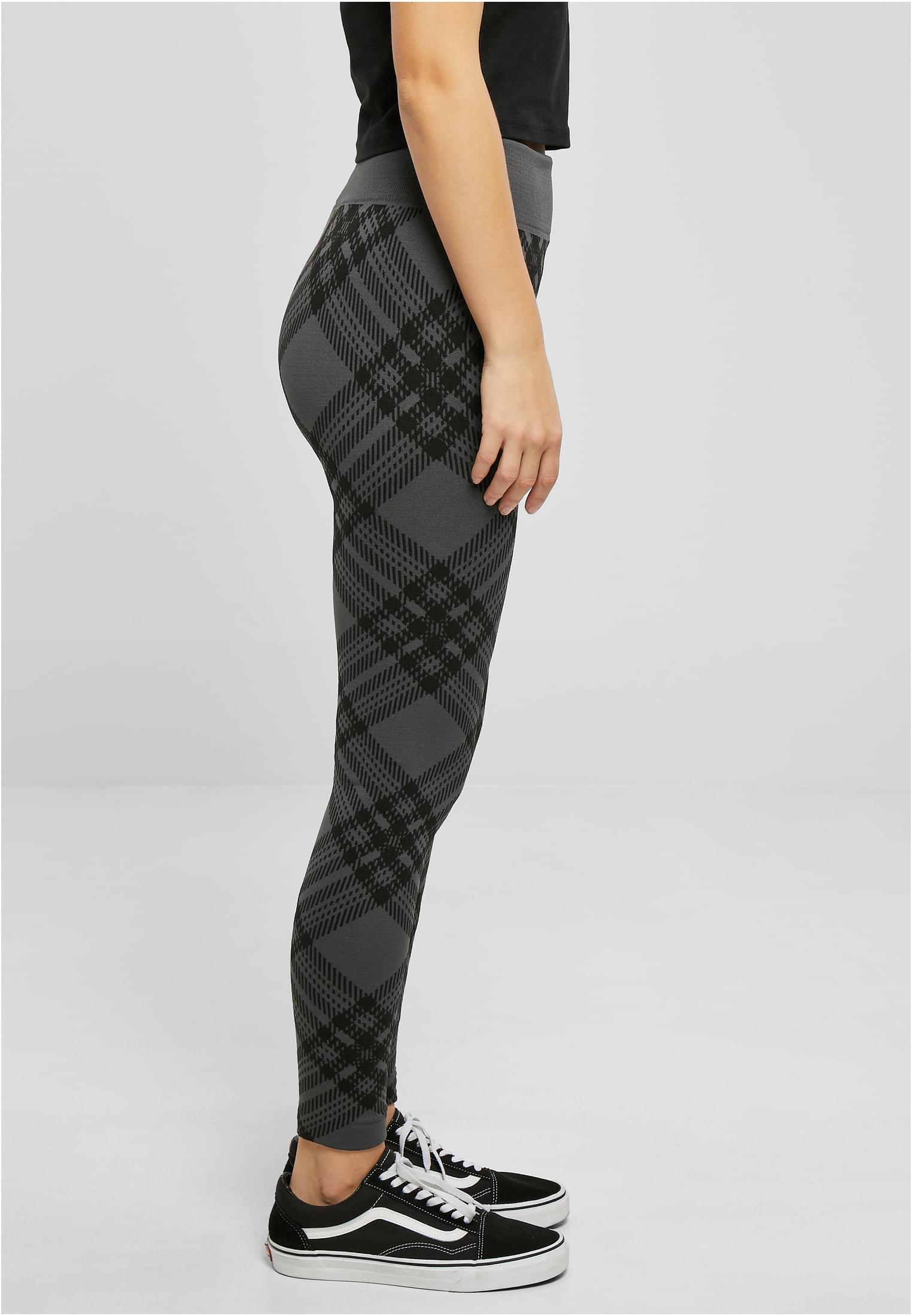 UC Ladies Leggings Seamless Heritage asphaltcheck S/M