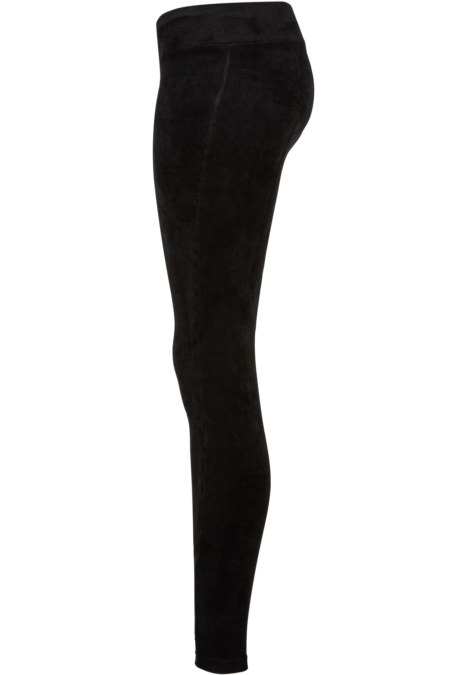 Urban Classics Leggings High Waist Rib Velvet