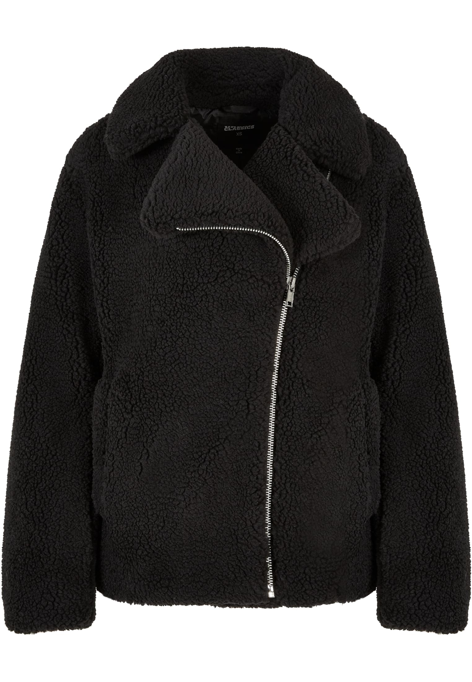 Urban Classics Giacca Sherpa Biker