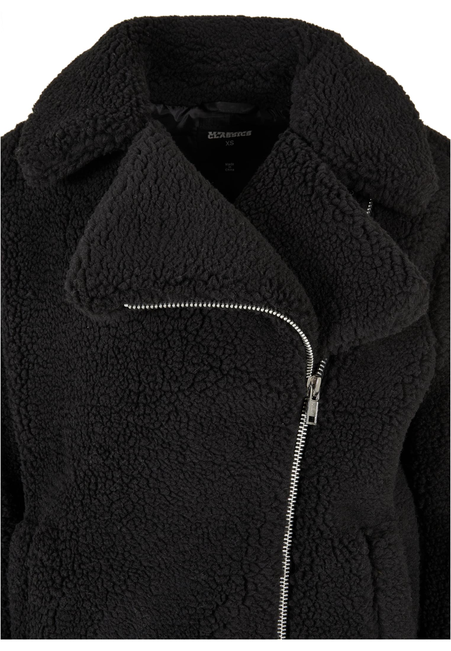 Urban Classics Giacca Sherpa Biker