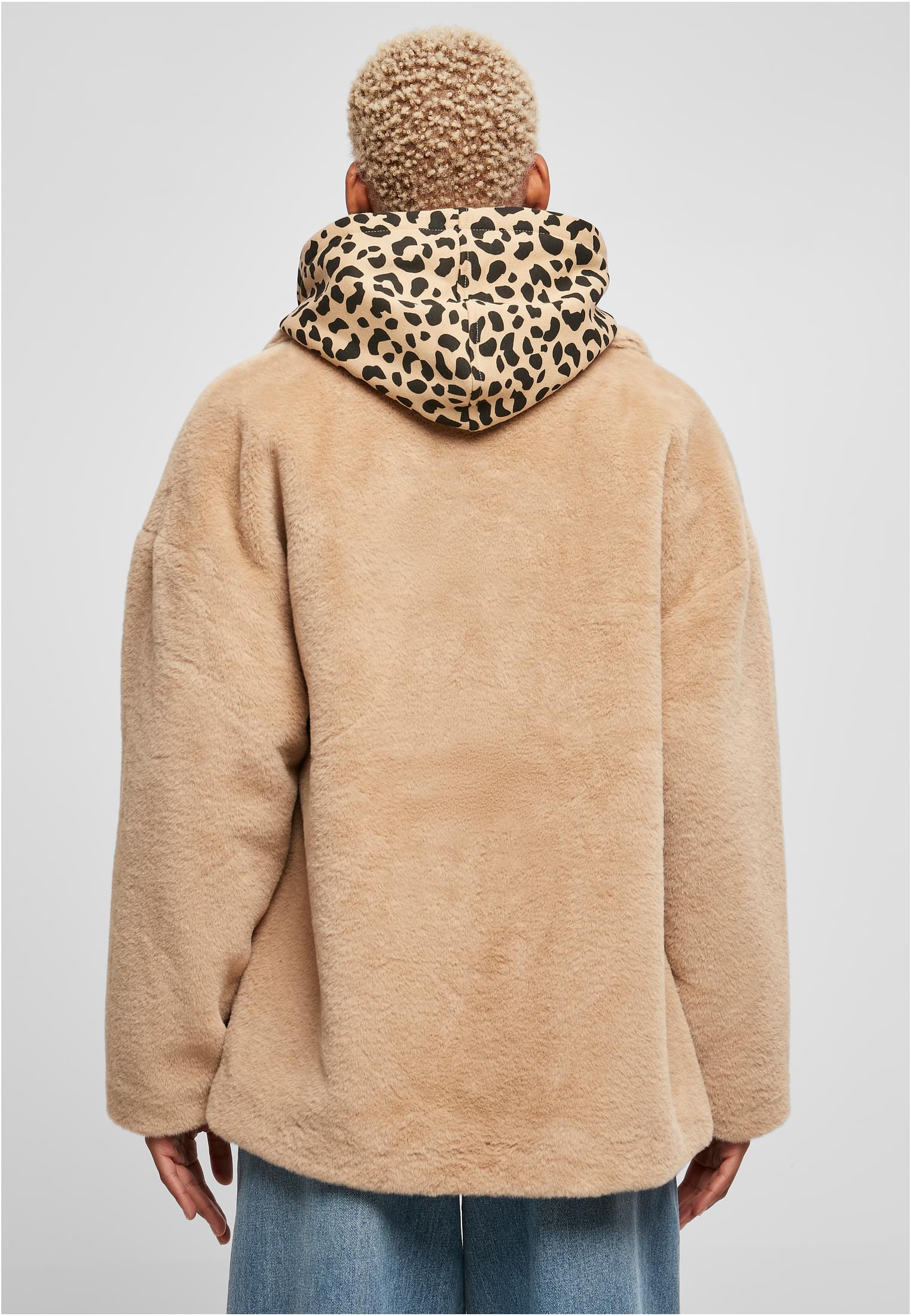 Urban Classics Giacca Lapel Teddy unionbeige