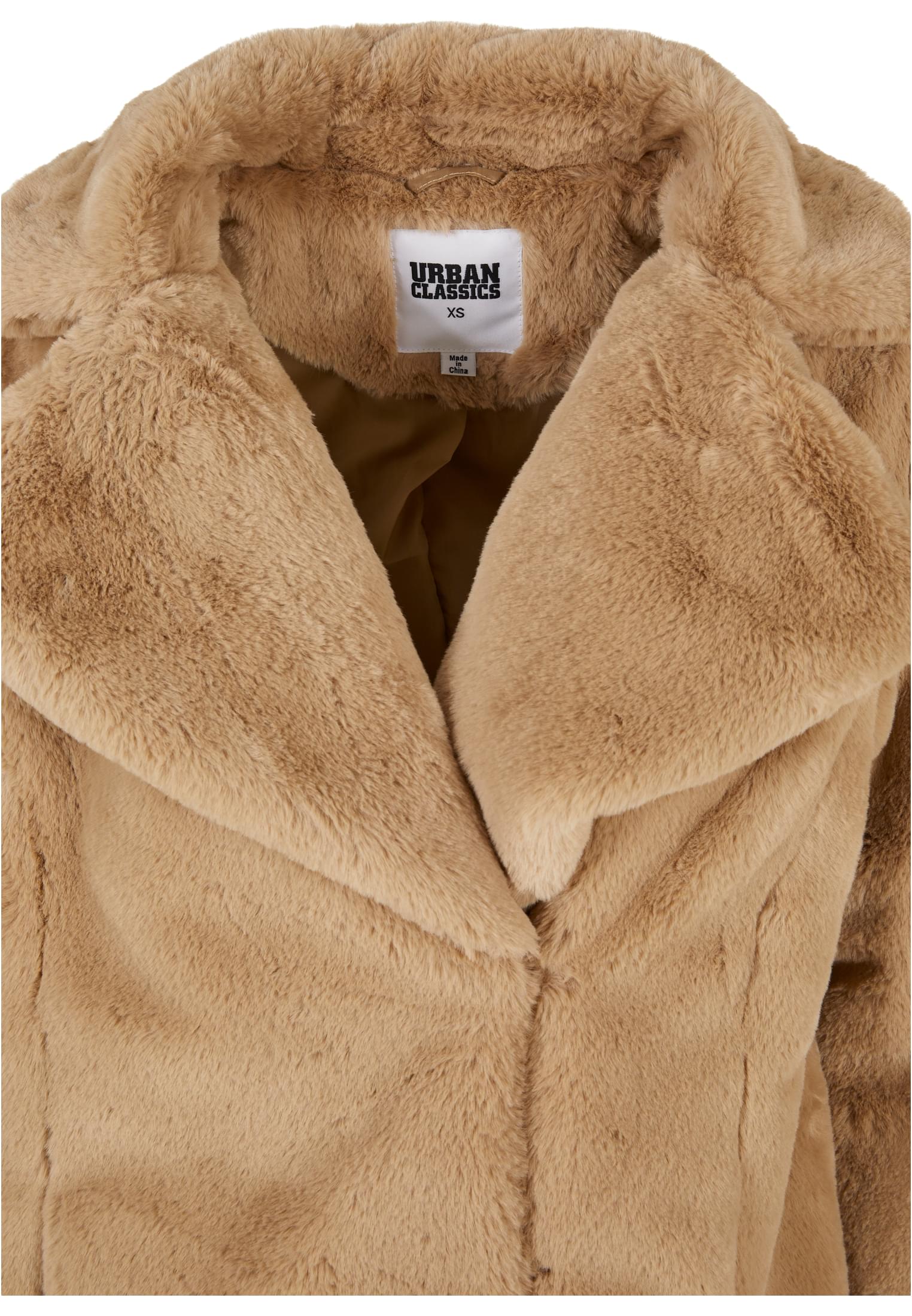 Urban Classics Giacca Lapel Teddy unionbeige