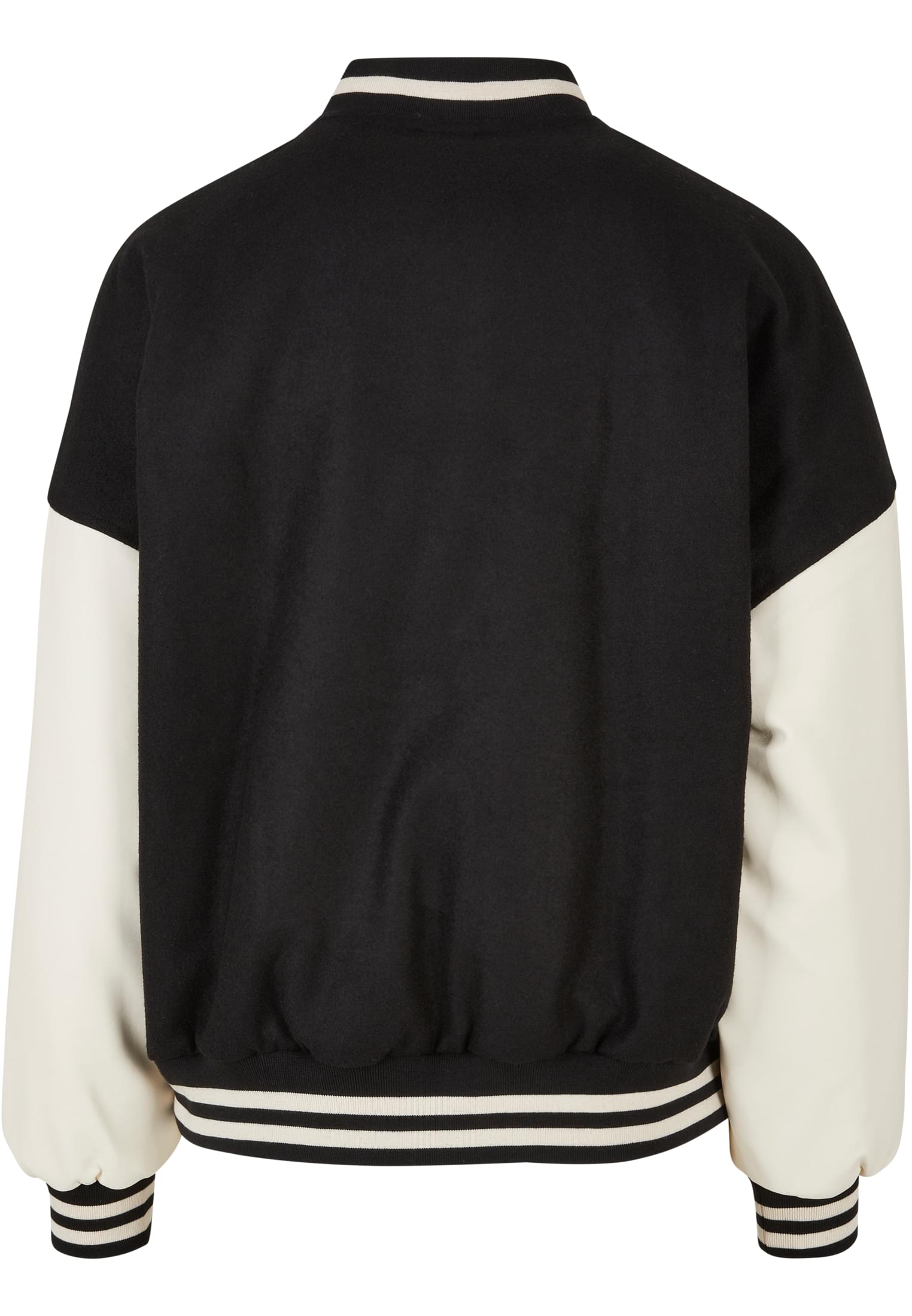 Urban Classics Giacca Oversized Big College black/palewhite