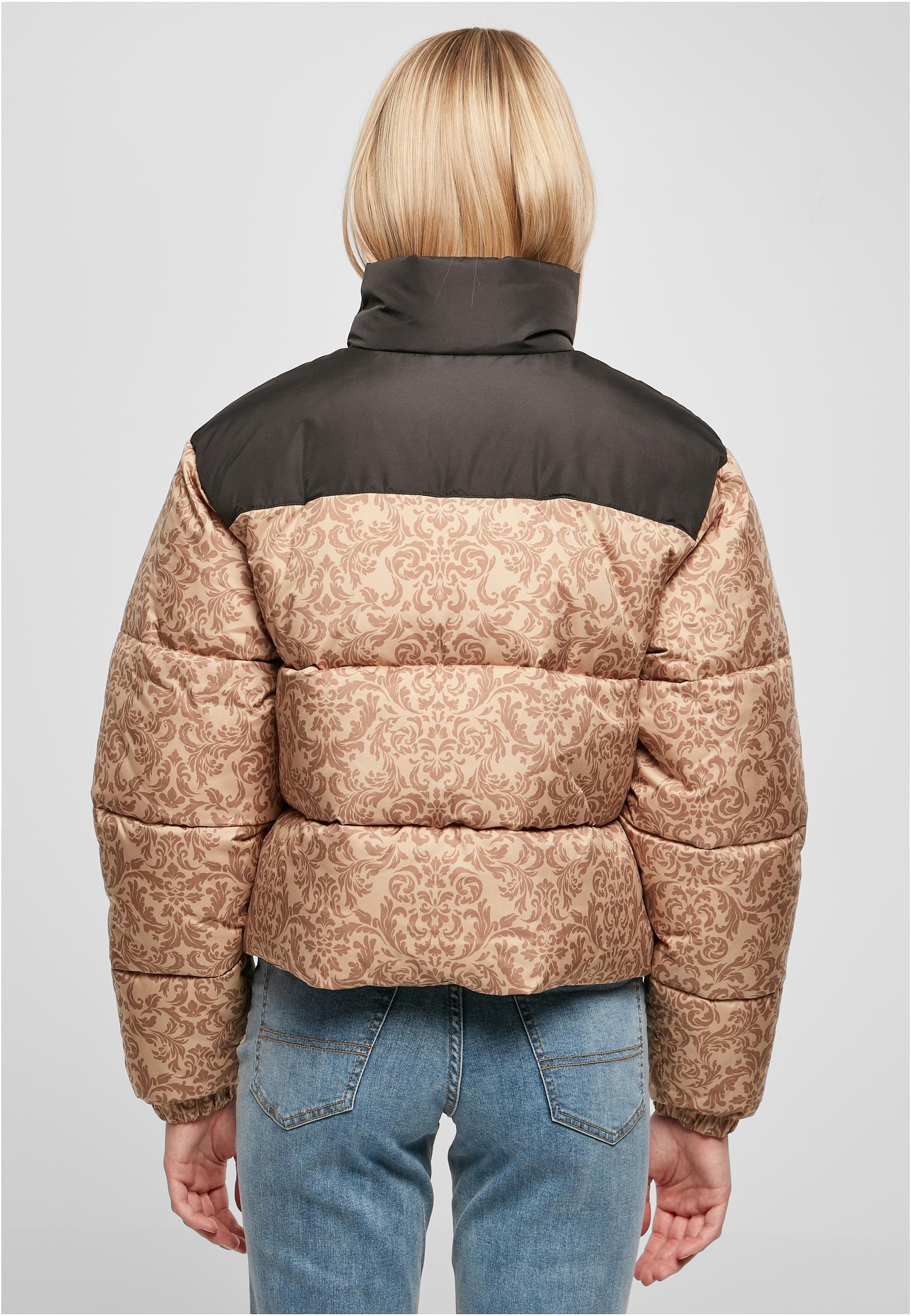 Urban Classics Giacca AOP Retro unionbeigedamast