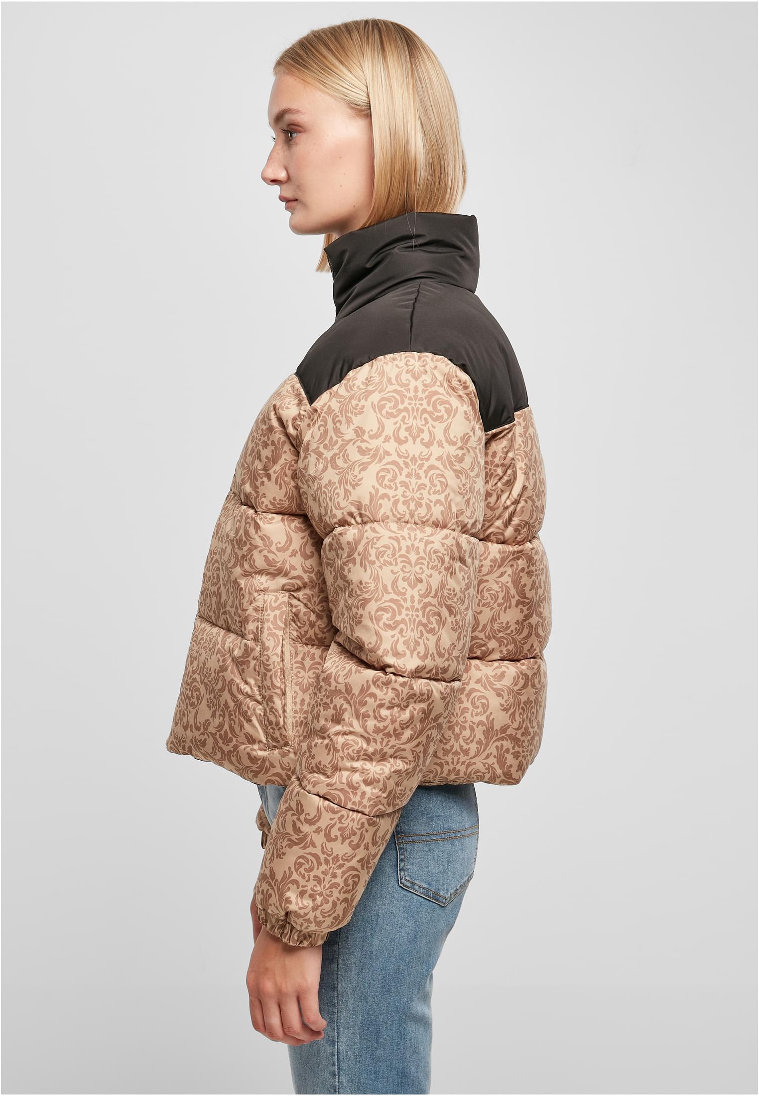 Urban Classics Giacca AOP Retro unionbeigedamast