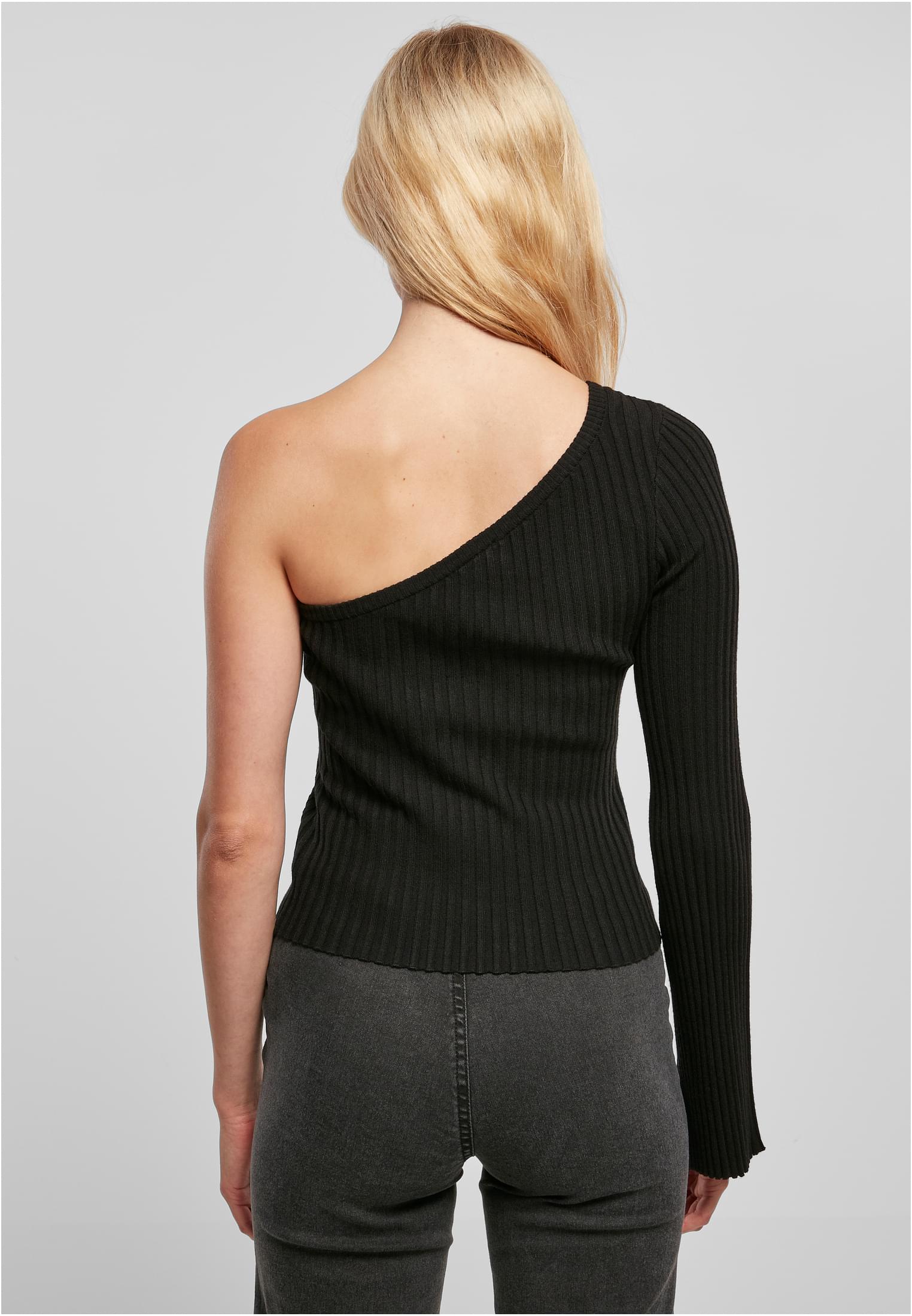 Urban Classics Maglione Short Rib Knit One Sleeve