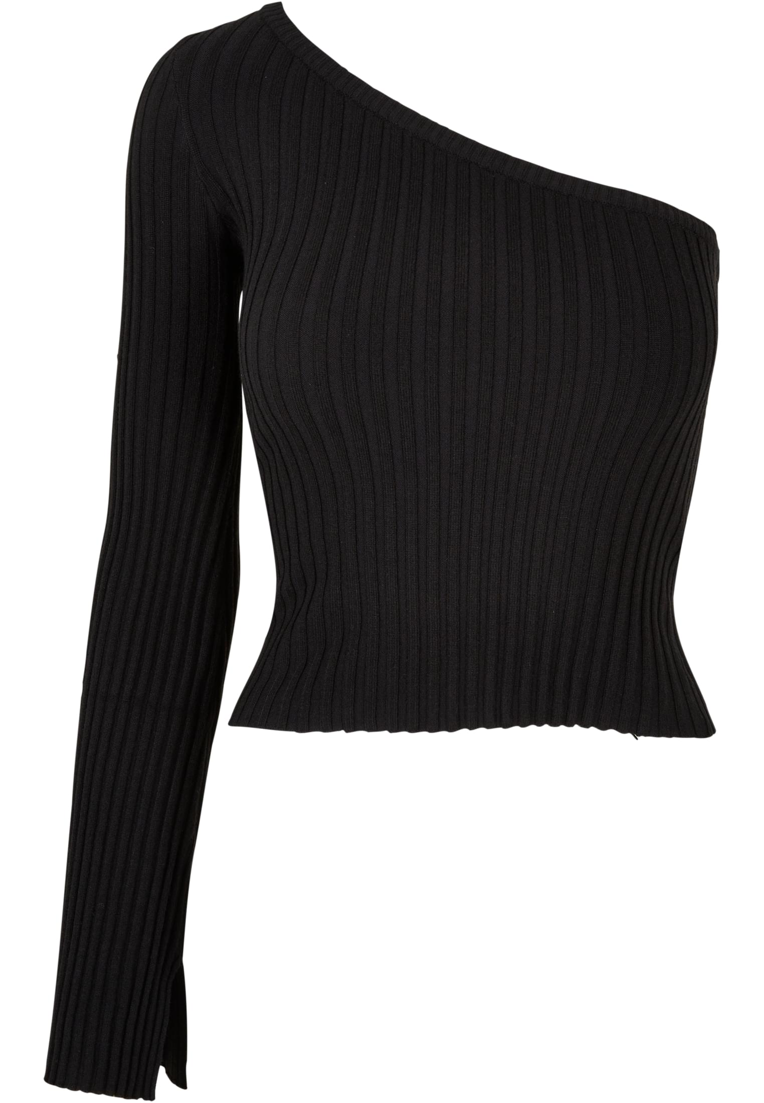 Urban Classics Maglione Short Rib Knit One Sleeve