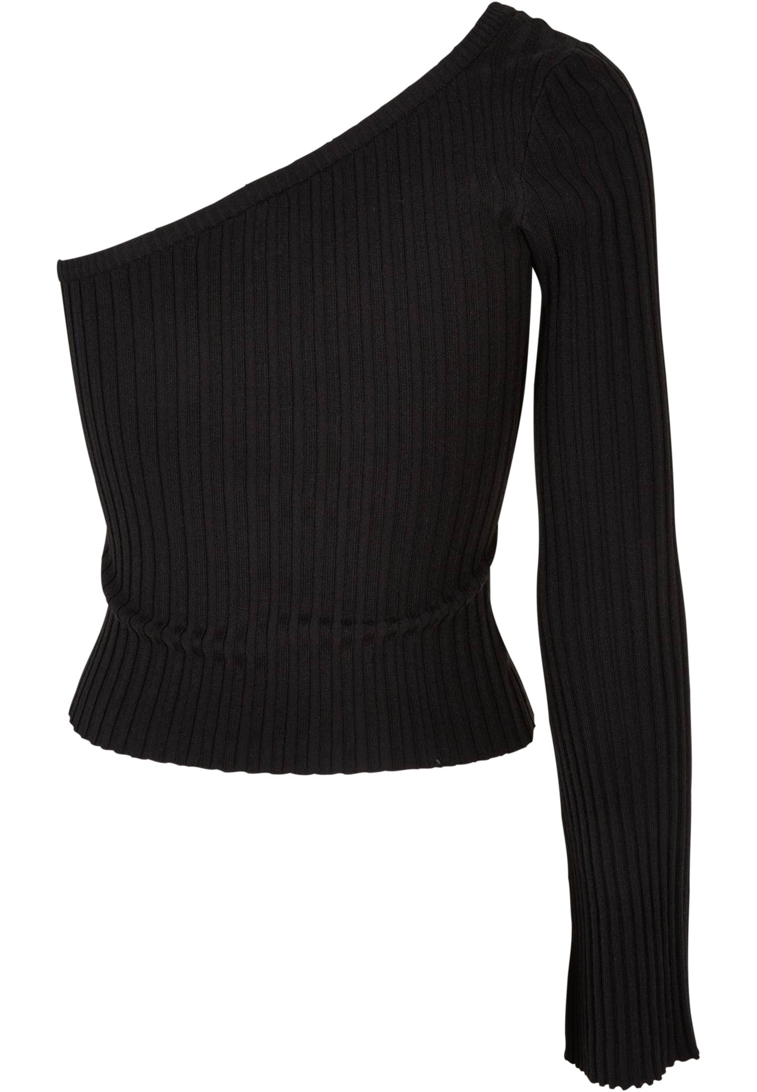 Urban Classics Maglione Short Rib Knit One Sleeve