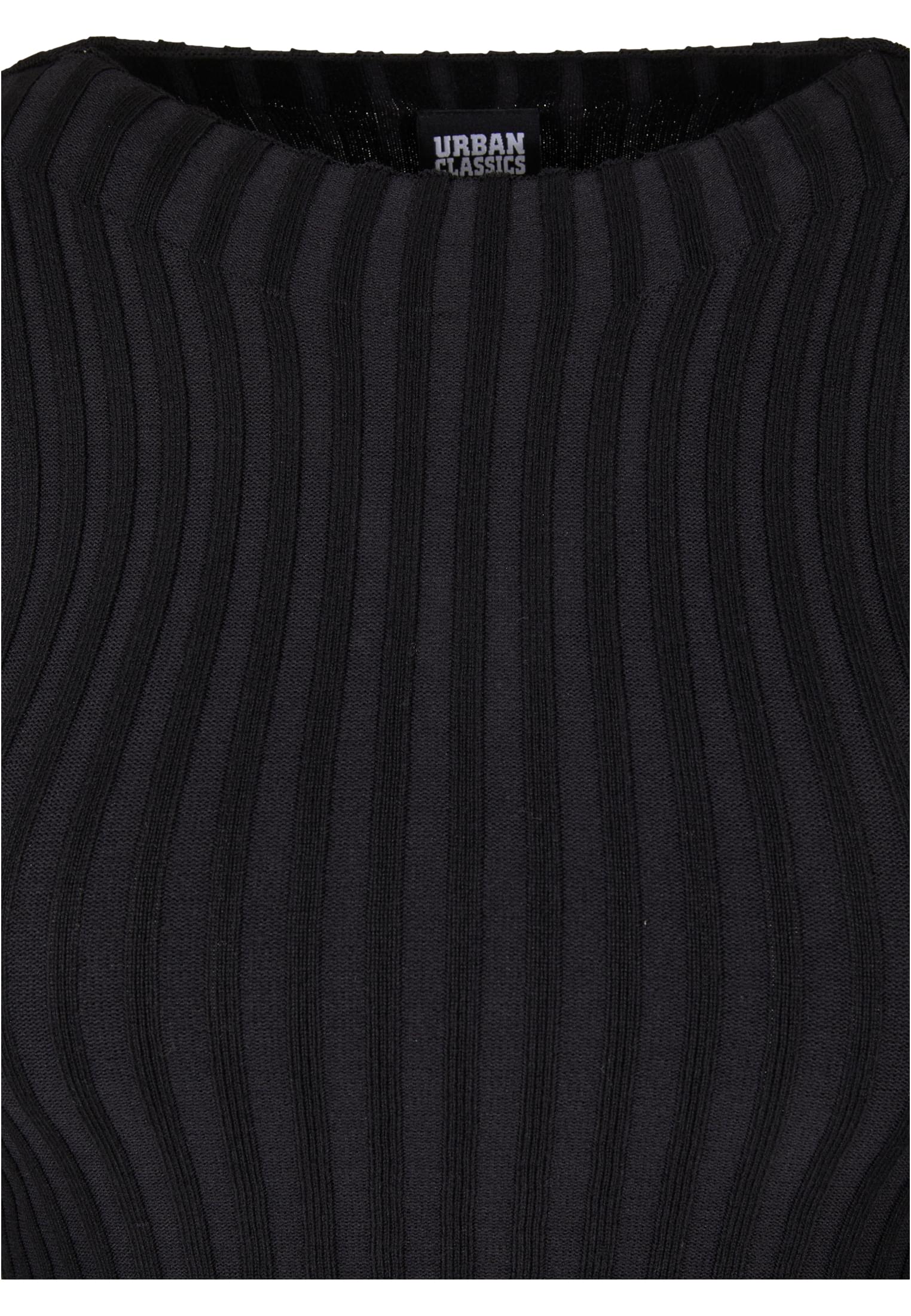 Urban Classics Maglione Short Rib Knit Twisted Back