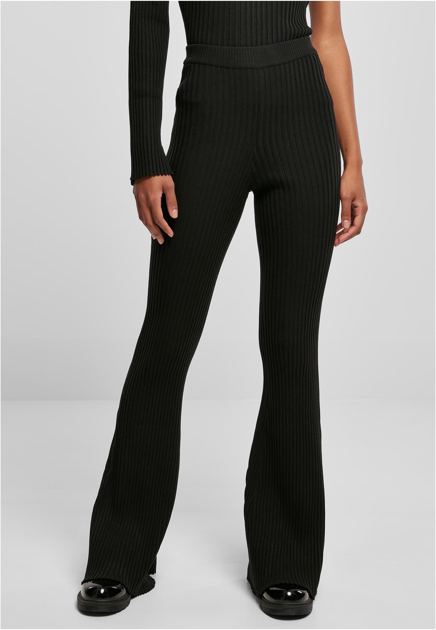 Urban Classics Leggings Flared Rib Knit
