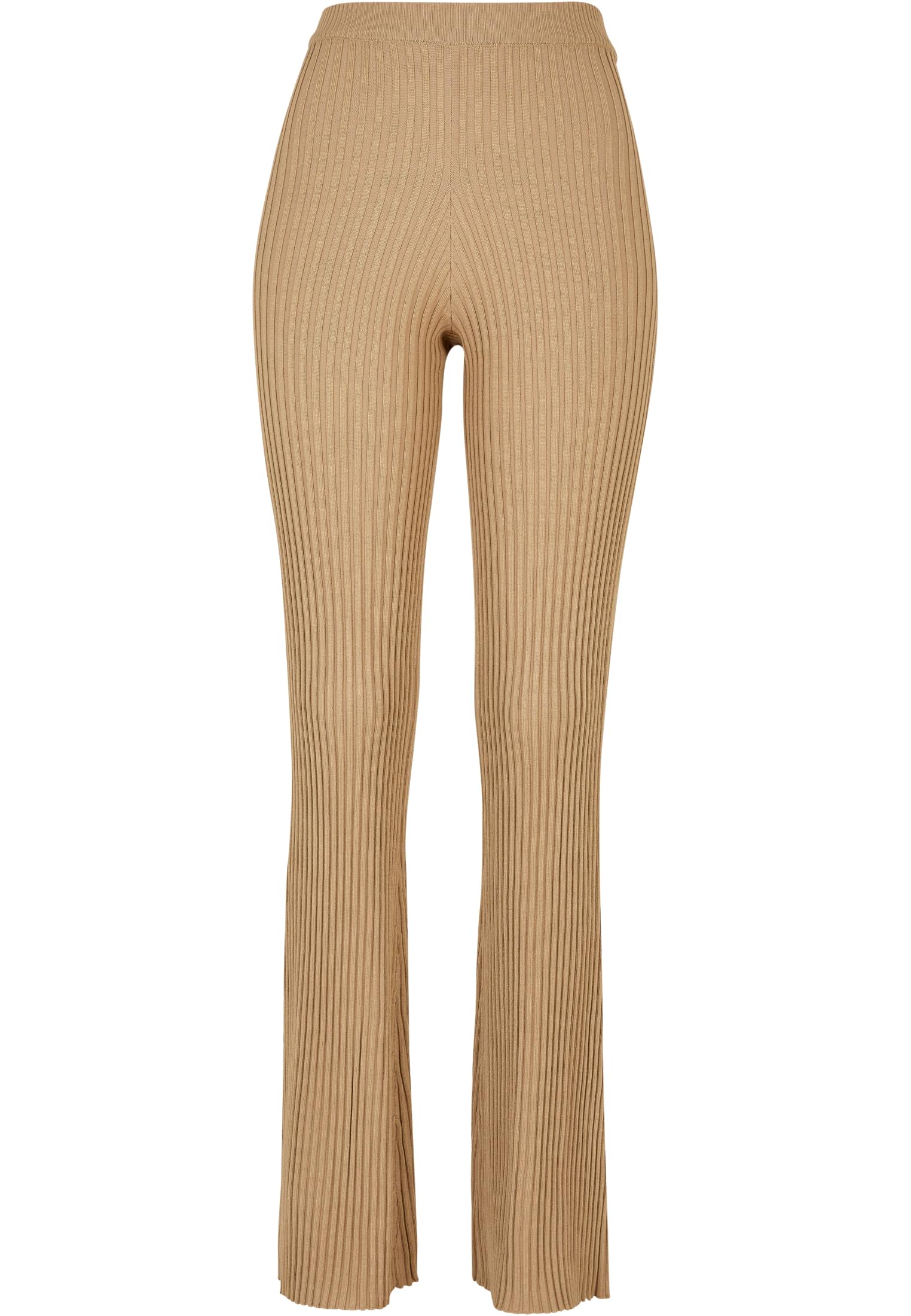 Urban Classics Leggings Flared Rib Knit unionbeige
