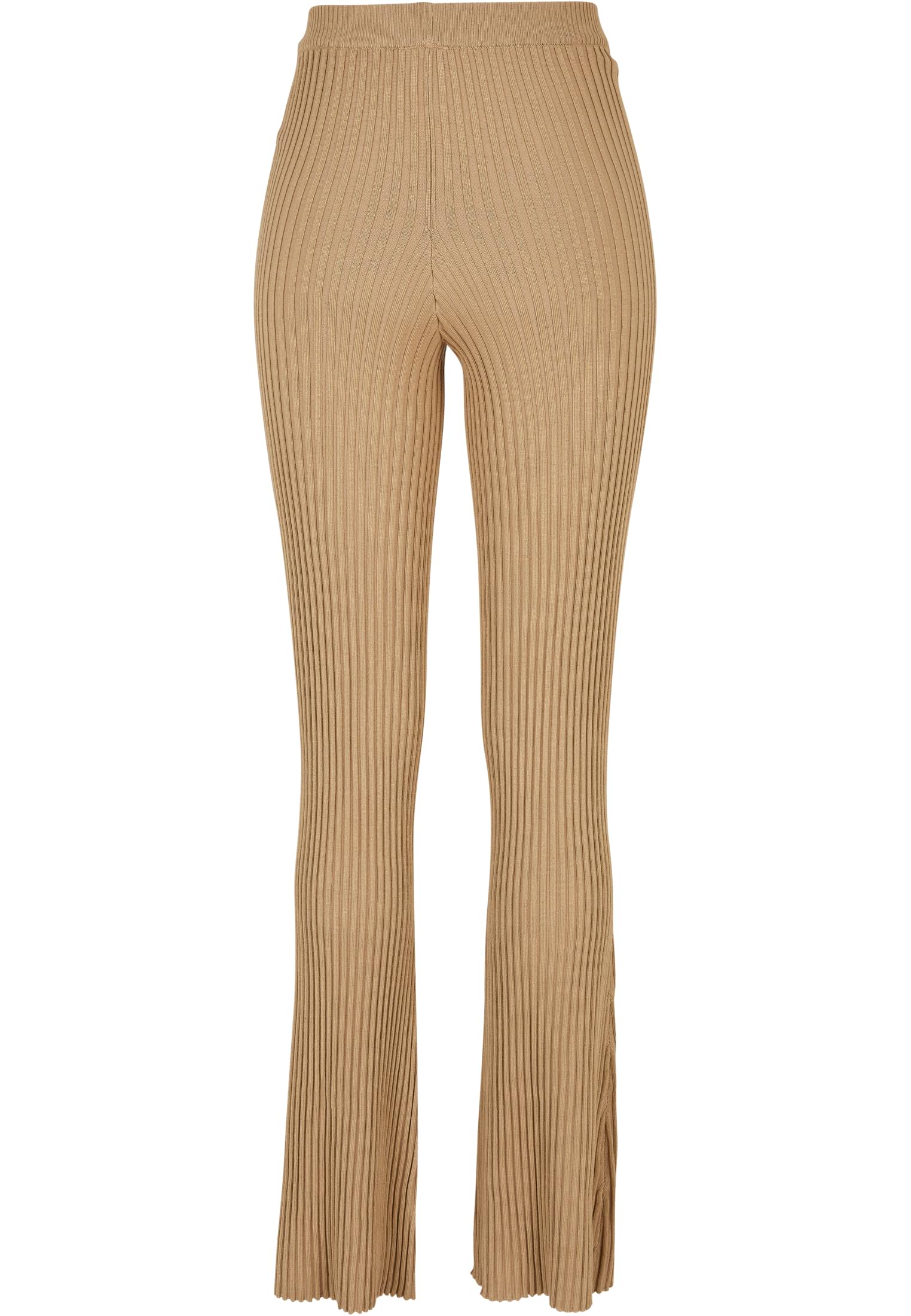 Urban Classics Leggings Flared Rib Knit unionbeige
