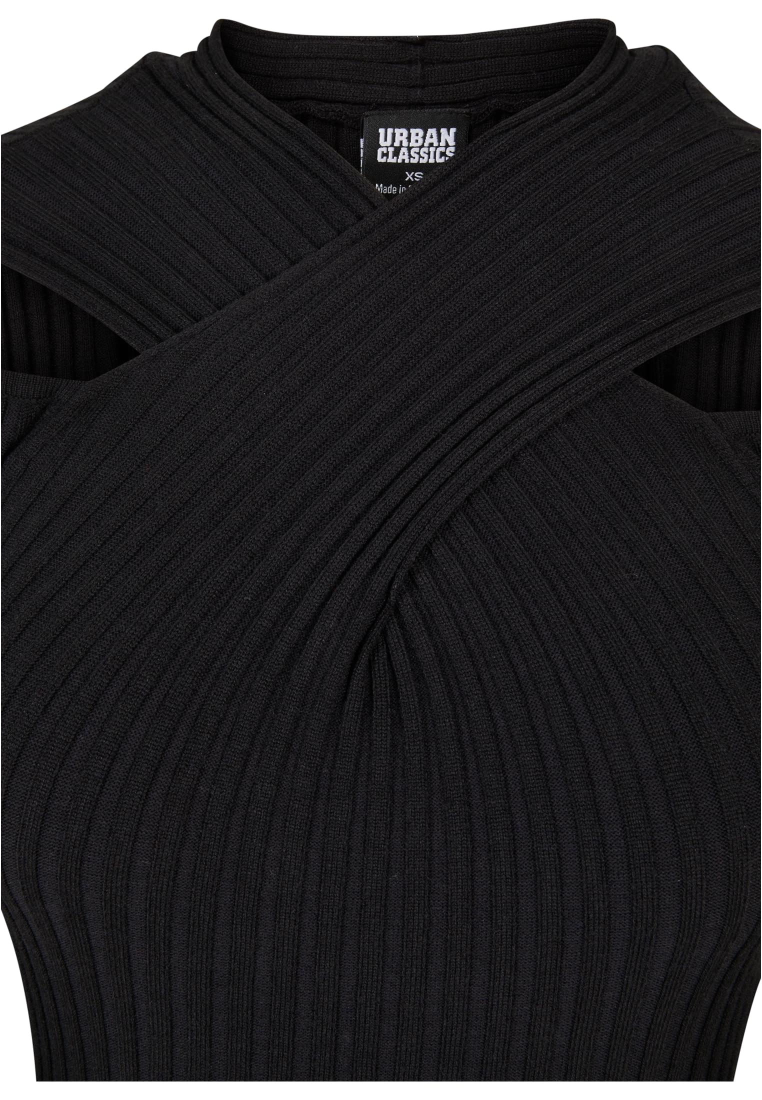 Urban Classics Abito Crossed Rib Knit