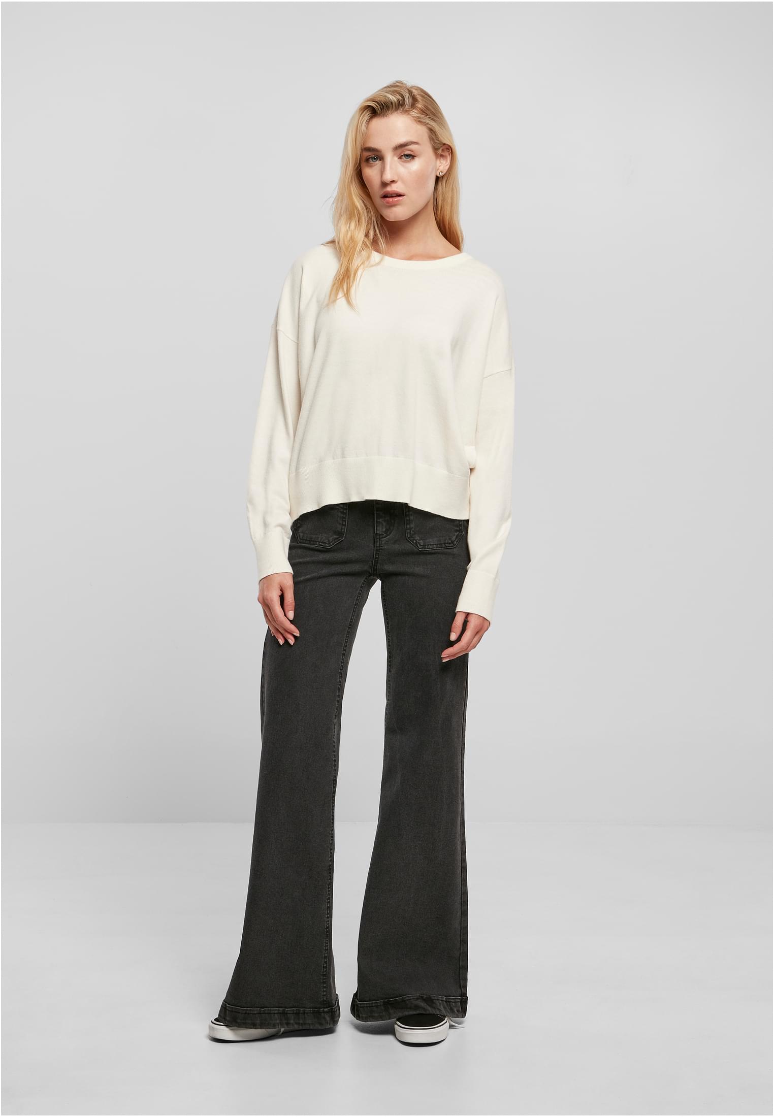 Urban Classics Maglione Eco Viscose Oversized Basic whitesand