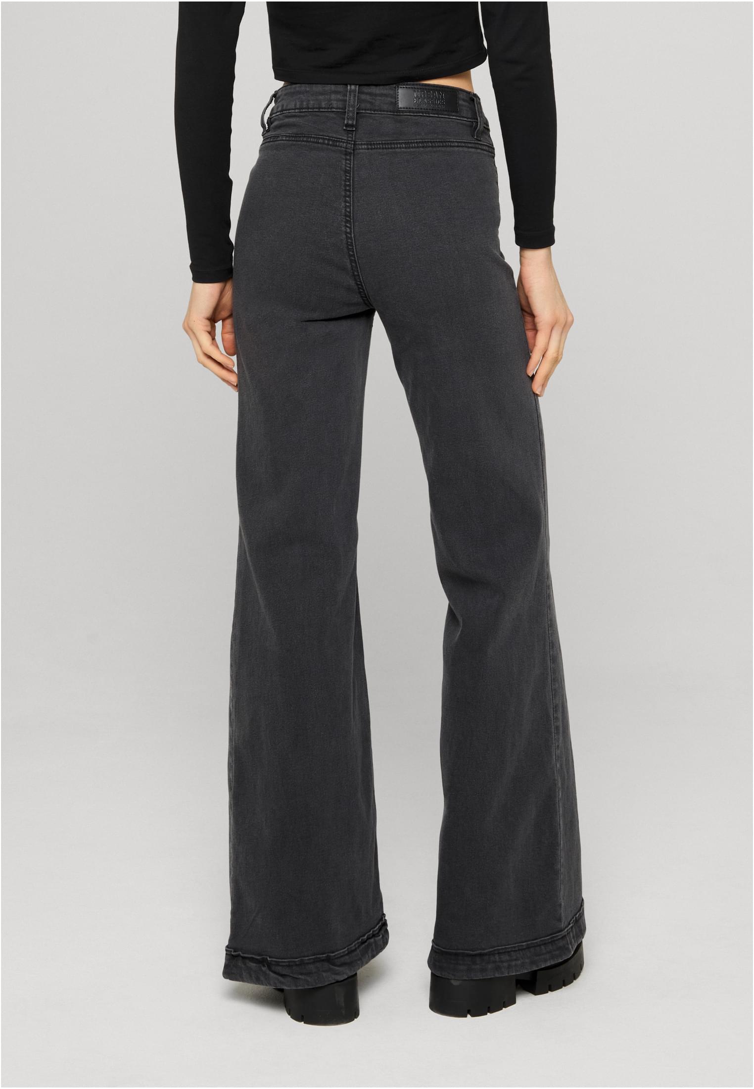 UC Ladies Pantaloni Vintage Flared washed
