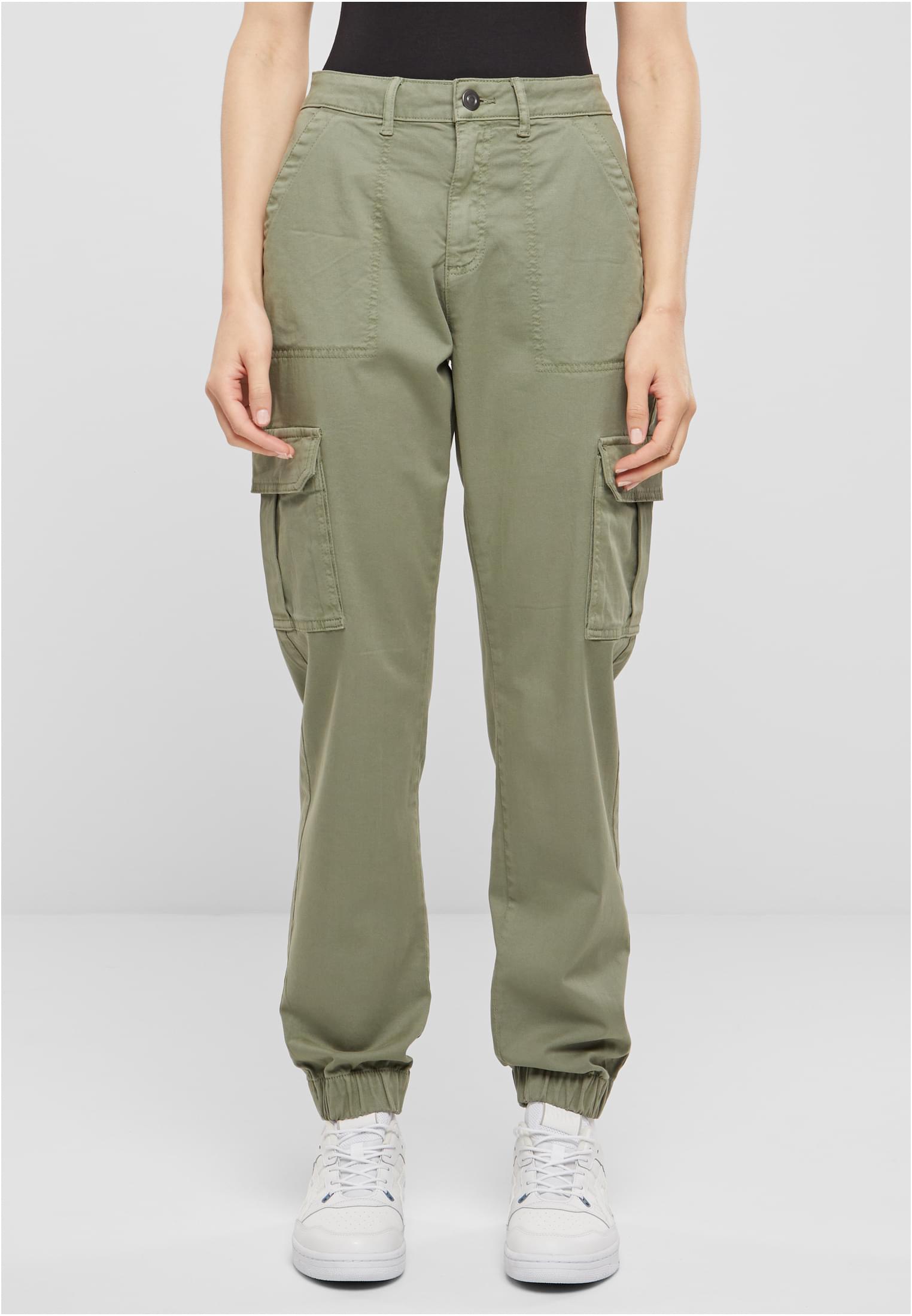 UC Ladies Pantaloni Cotton Twill Utility palegreen