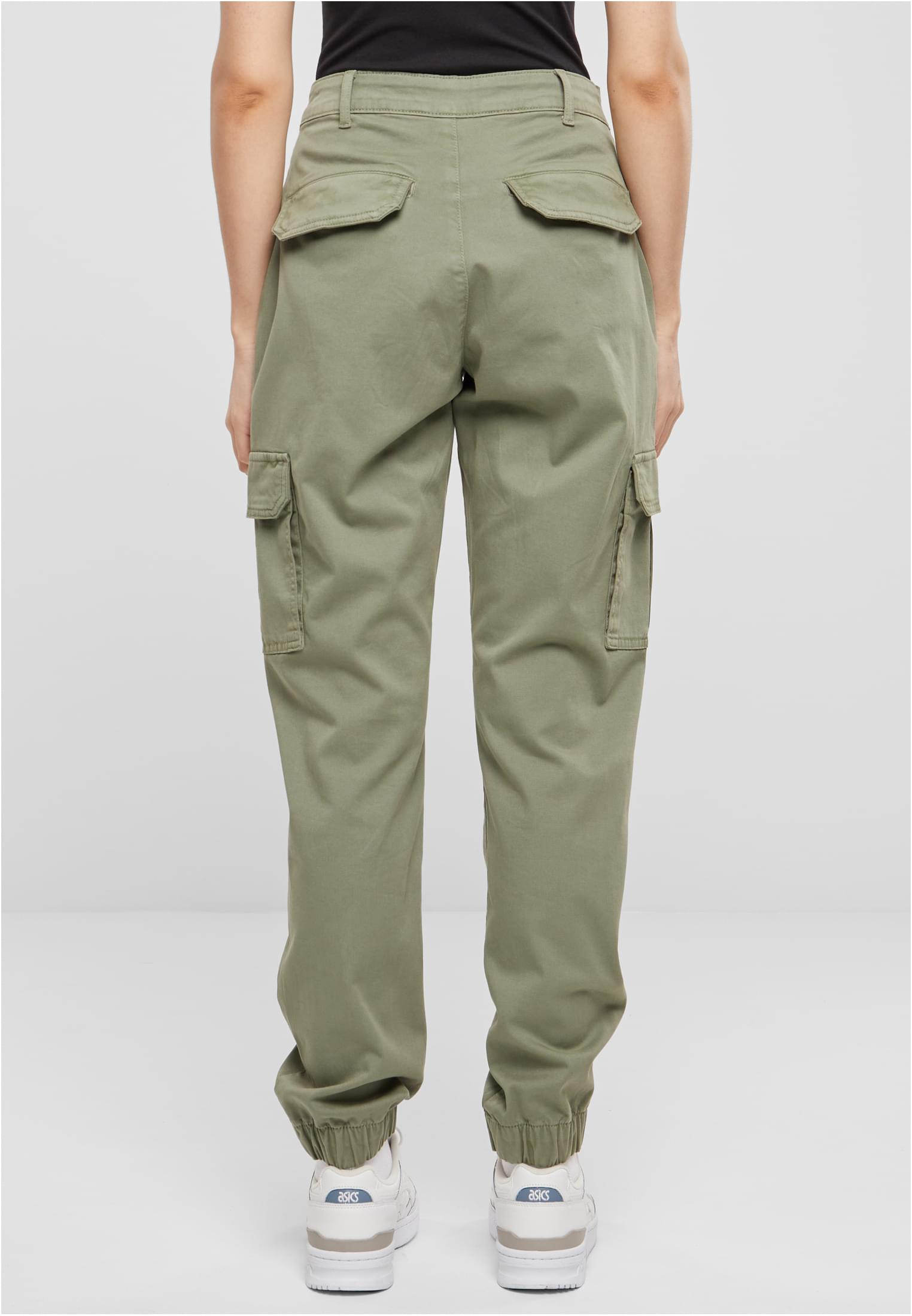 UC Ladies Pantaloni Cotton Twill Utility palegreen
