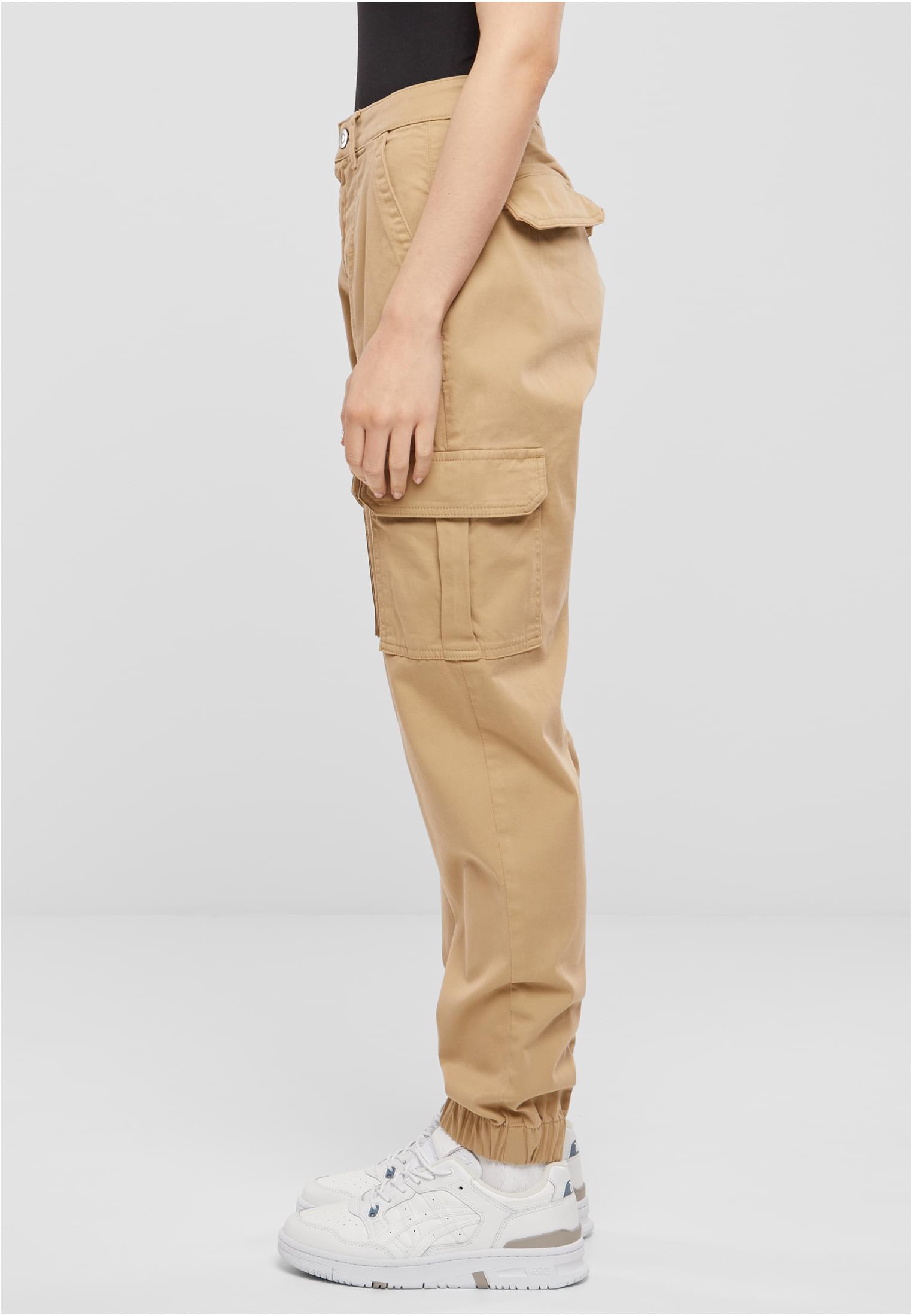 Urban Classics Pantaloni Cotton Twill Utility unionbeige